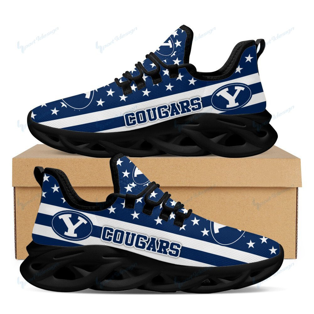 BYU Cougars Max Soul YZ Running Sneakers 15