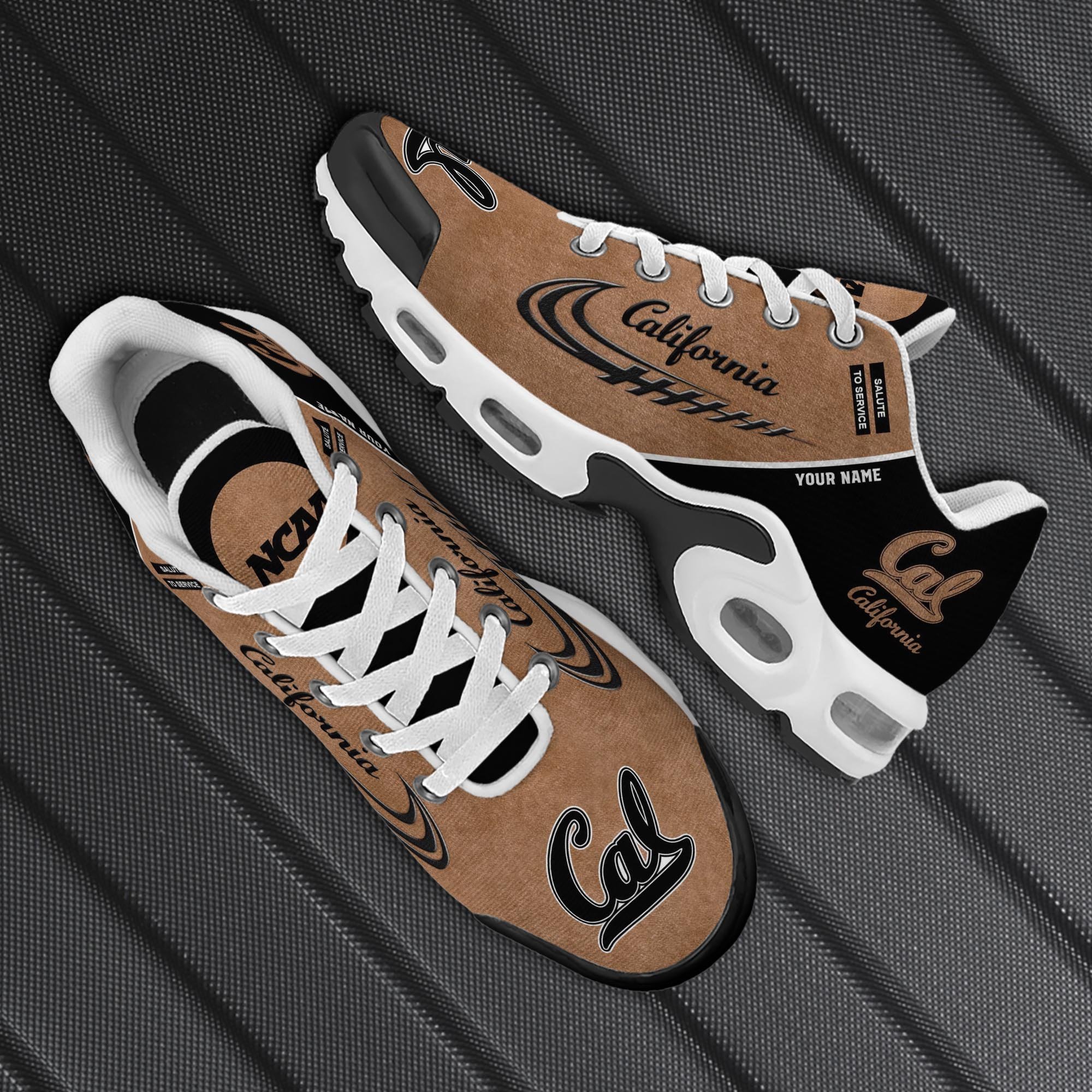 California Golden Bears TN Shoes 2026 Version Custom Name, Shoes For Football Fans, Fan Gifts PH637