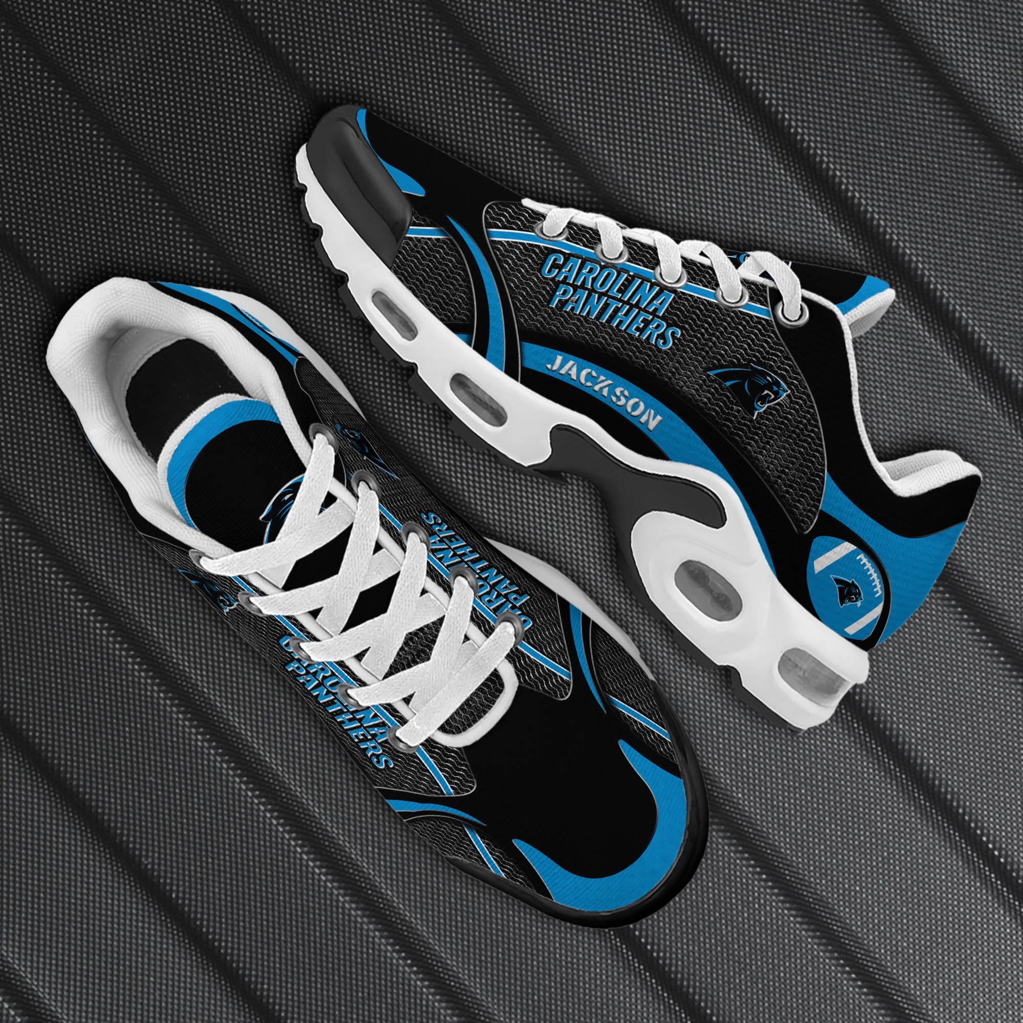 Carolina Panthers Team TN Shoes 2026 Version Custom Name 889