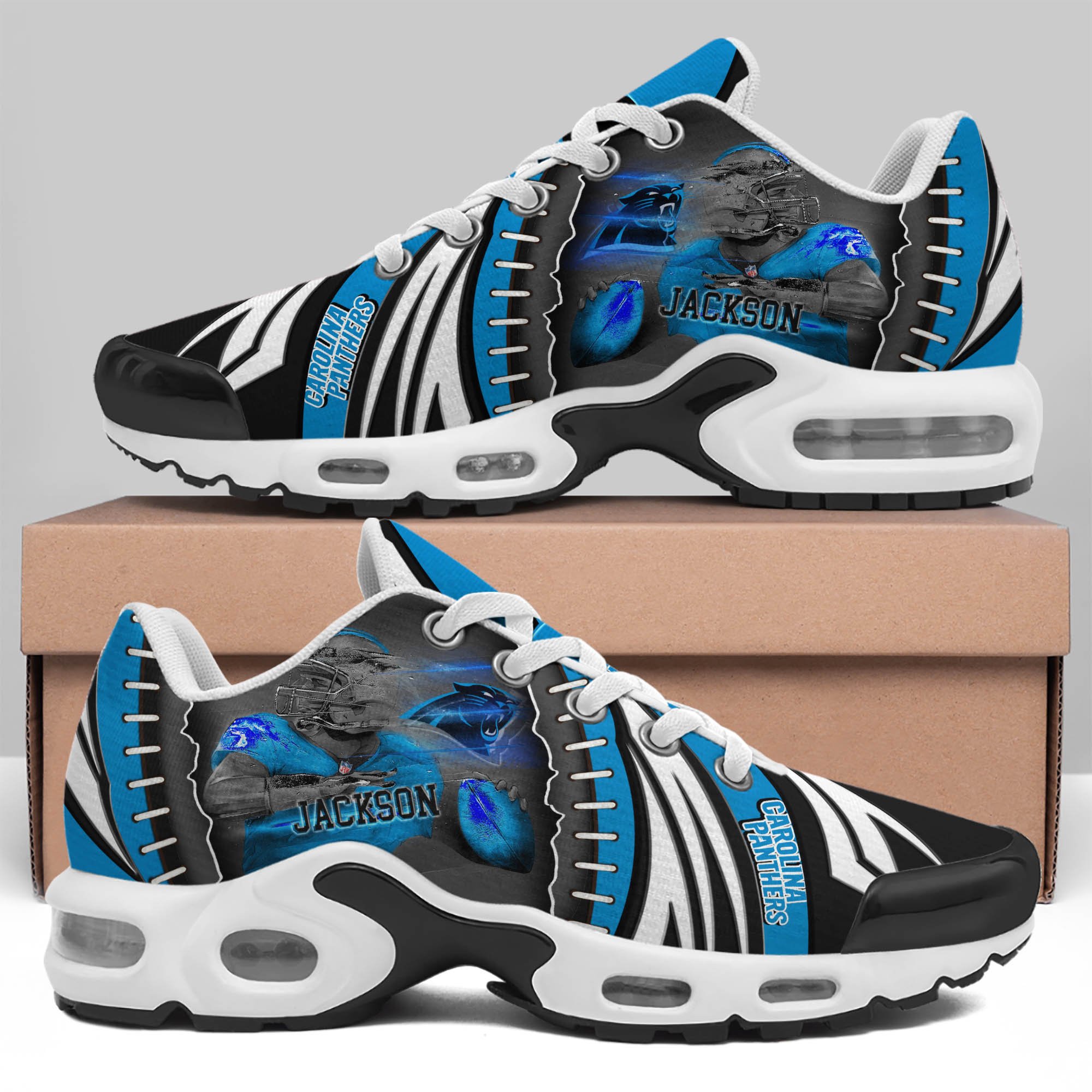 Carolina Panthers TN Shoes 2026 Version Custom Your Name 919