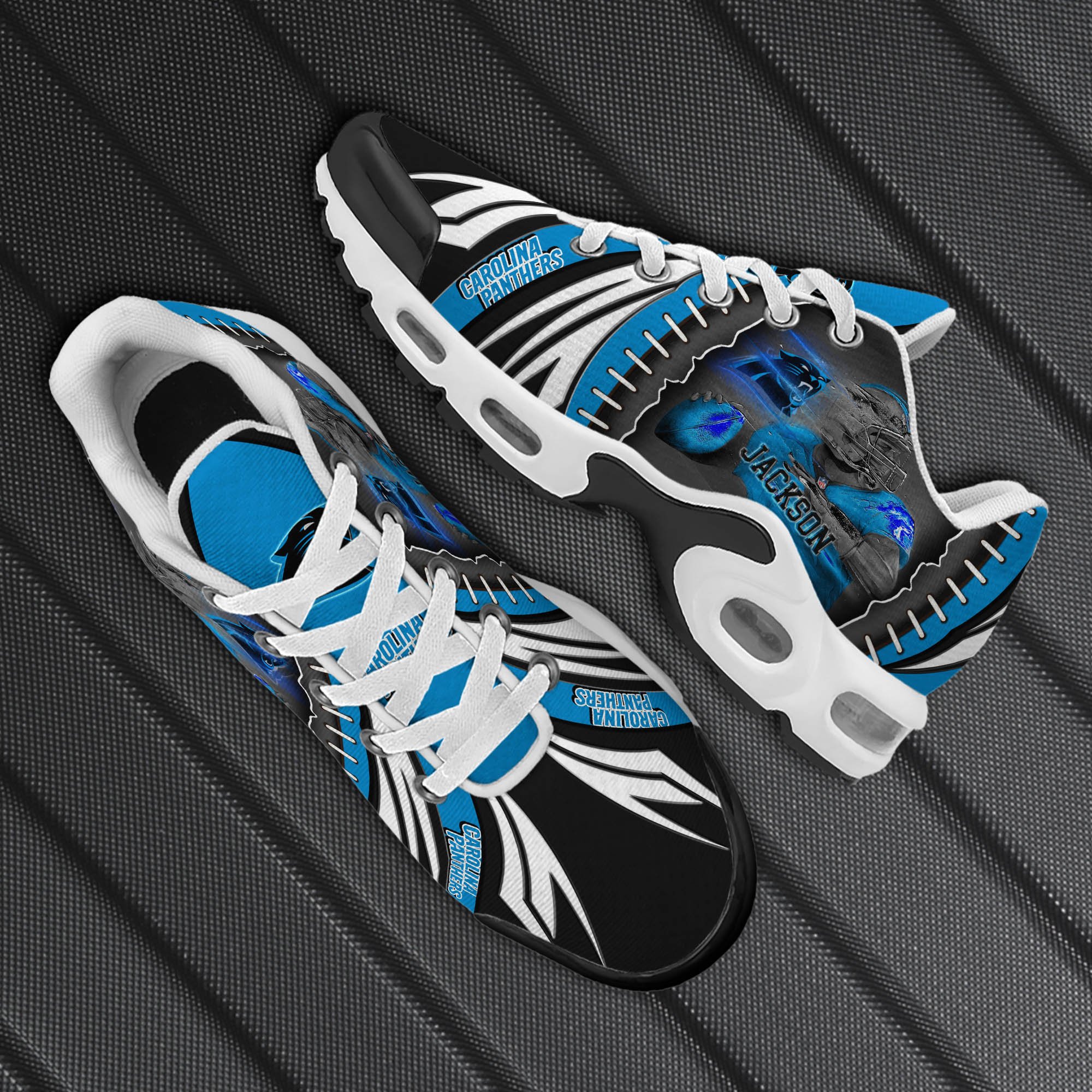 Carolina Panthers TN Shoes 2026 Version Custom Your Name 919
