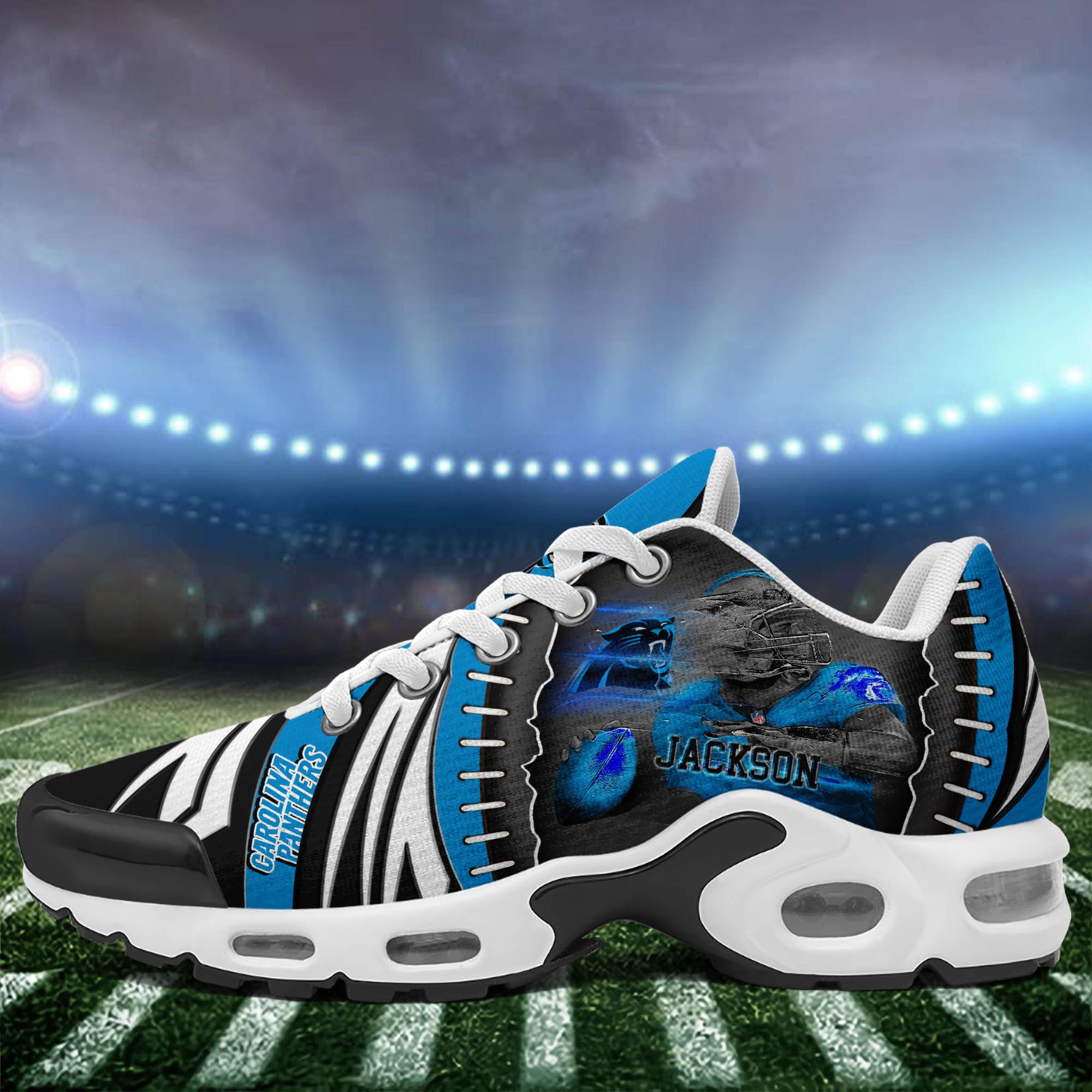 Carolina Panthers TN Shoes 2026 Version Custom Your Name 919