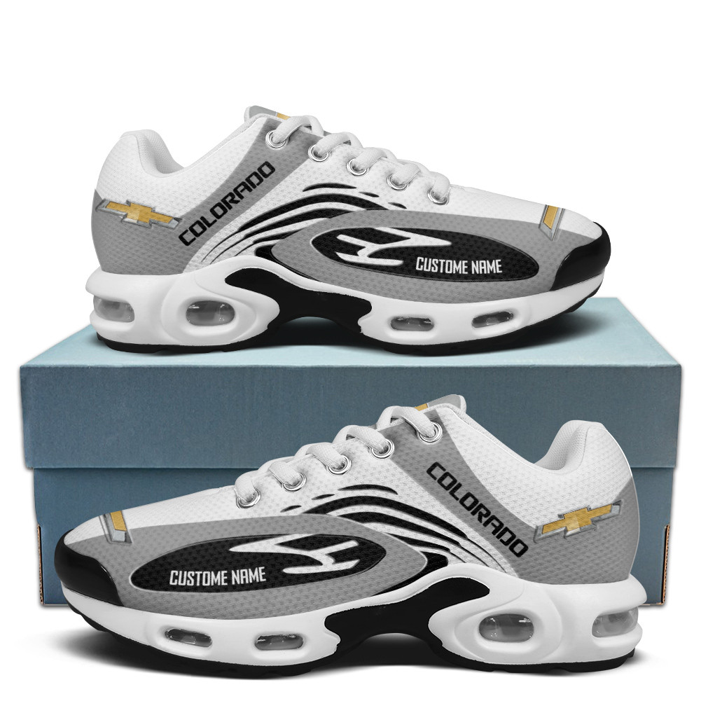 Chevrolet Colorado Flame Edition Custom Name TN Air Max Shoes Air Cushion Sneakers