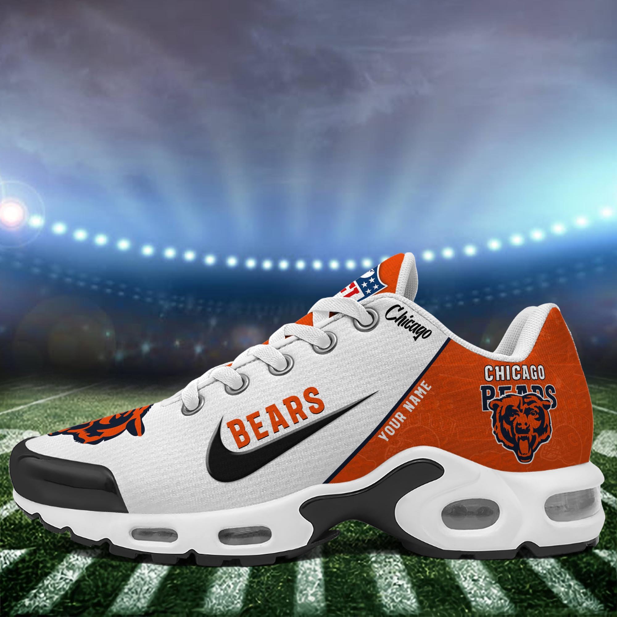 Chicago Bears TN Shoes 2026 Versions Custom Your Name 670