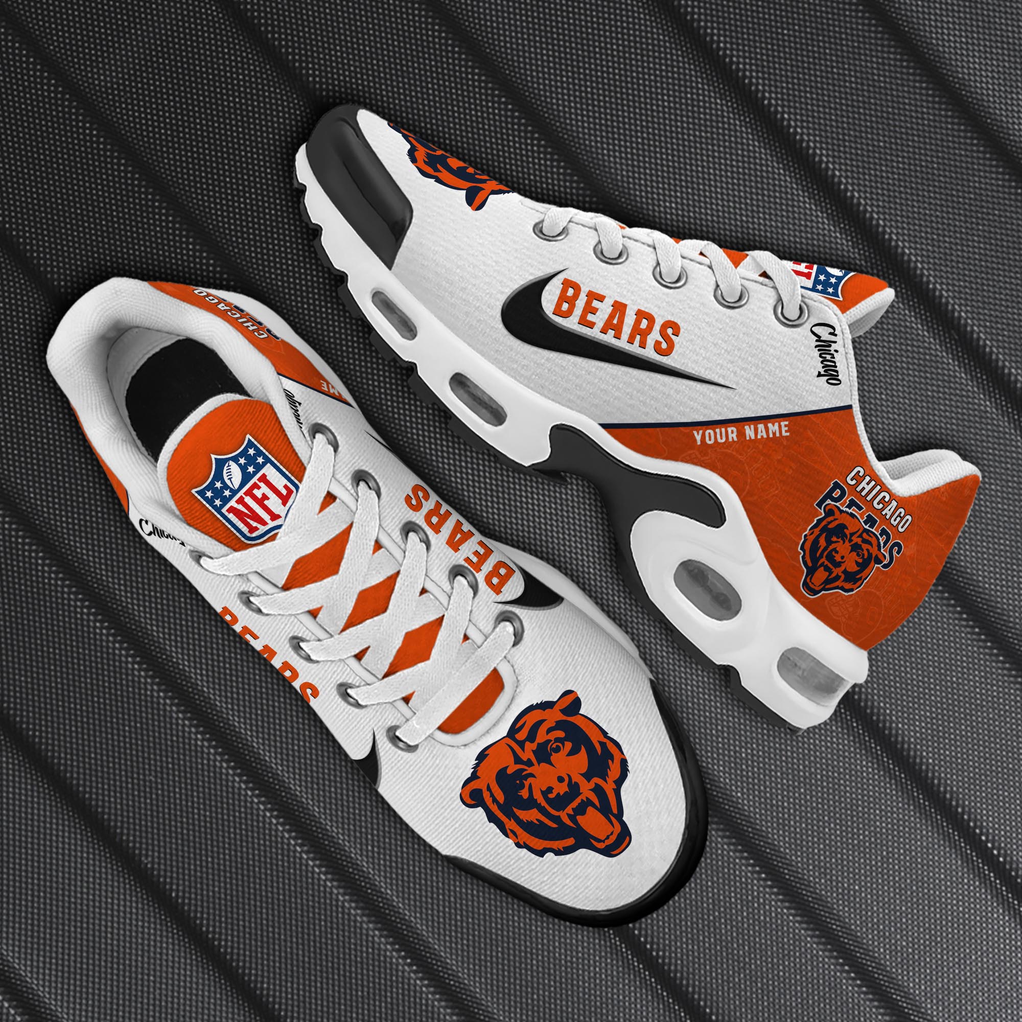 Chicago Bears TN Shoes 2026 Versions Custom Your Name 670
