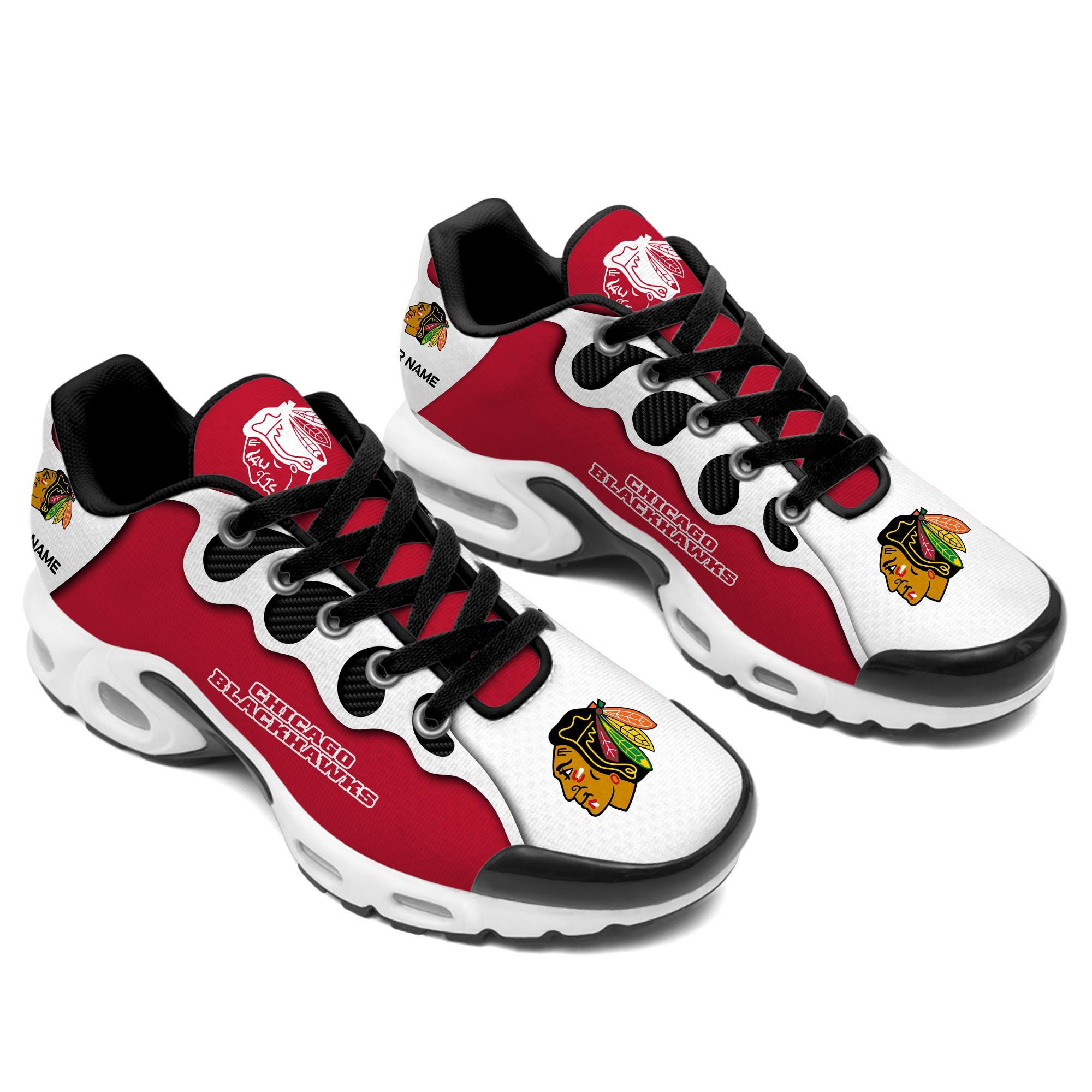 Chicago Blackhawks TN Air Max Plus Shoes Sneakers For Men And Women