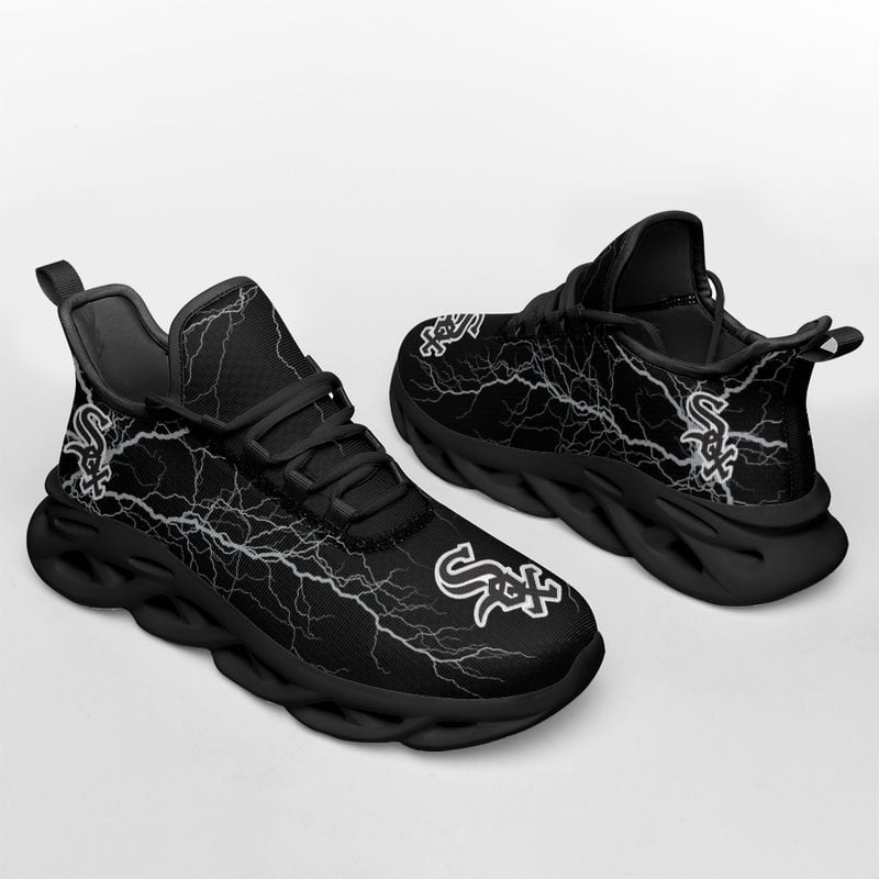 Chicago White Sox Lightning Pattern Max Soul Shoes NEW020538
