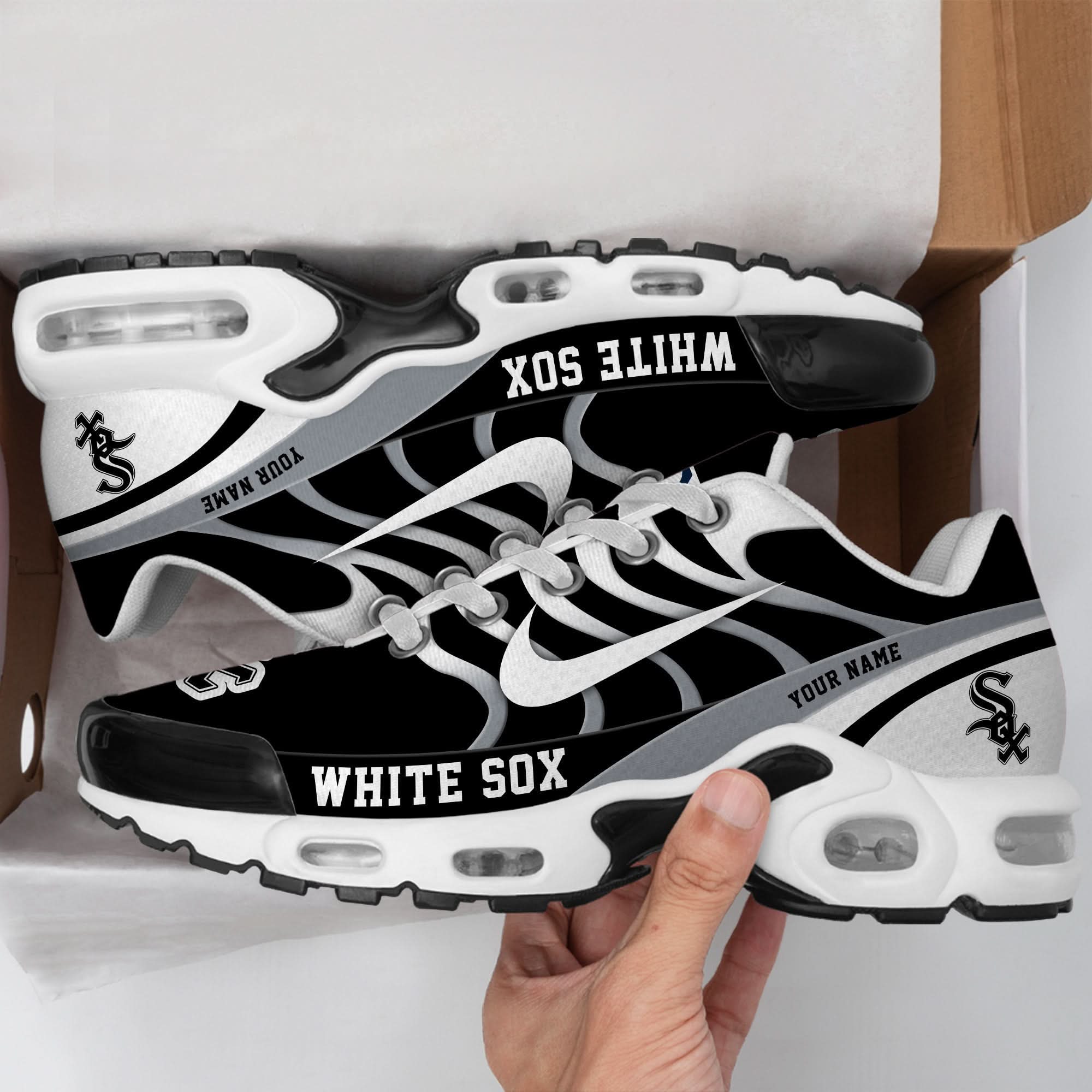 Chicago White Sox Personalized Air Max Shoes 300525