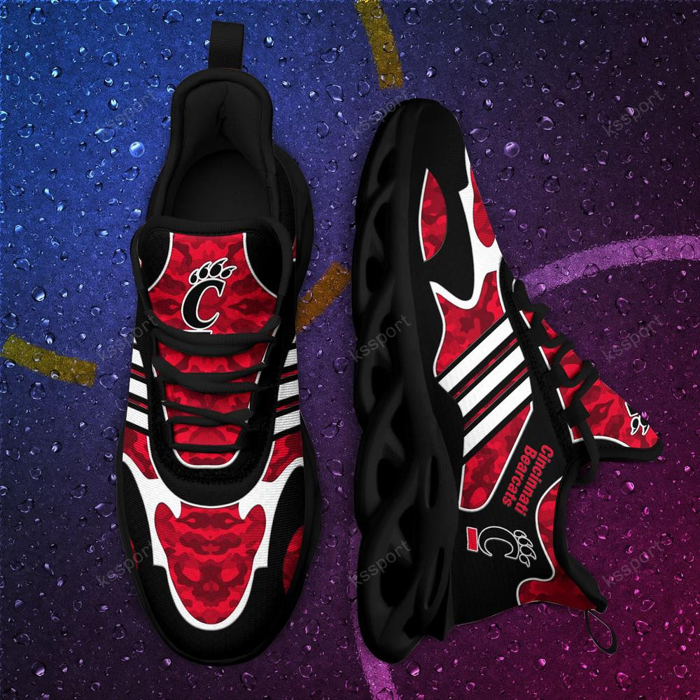 Cincinnati Bearcats Max Soul Clunky, Camo Running Sneakers For Fan Ever