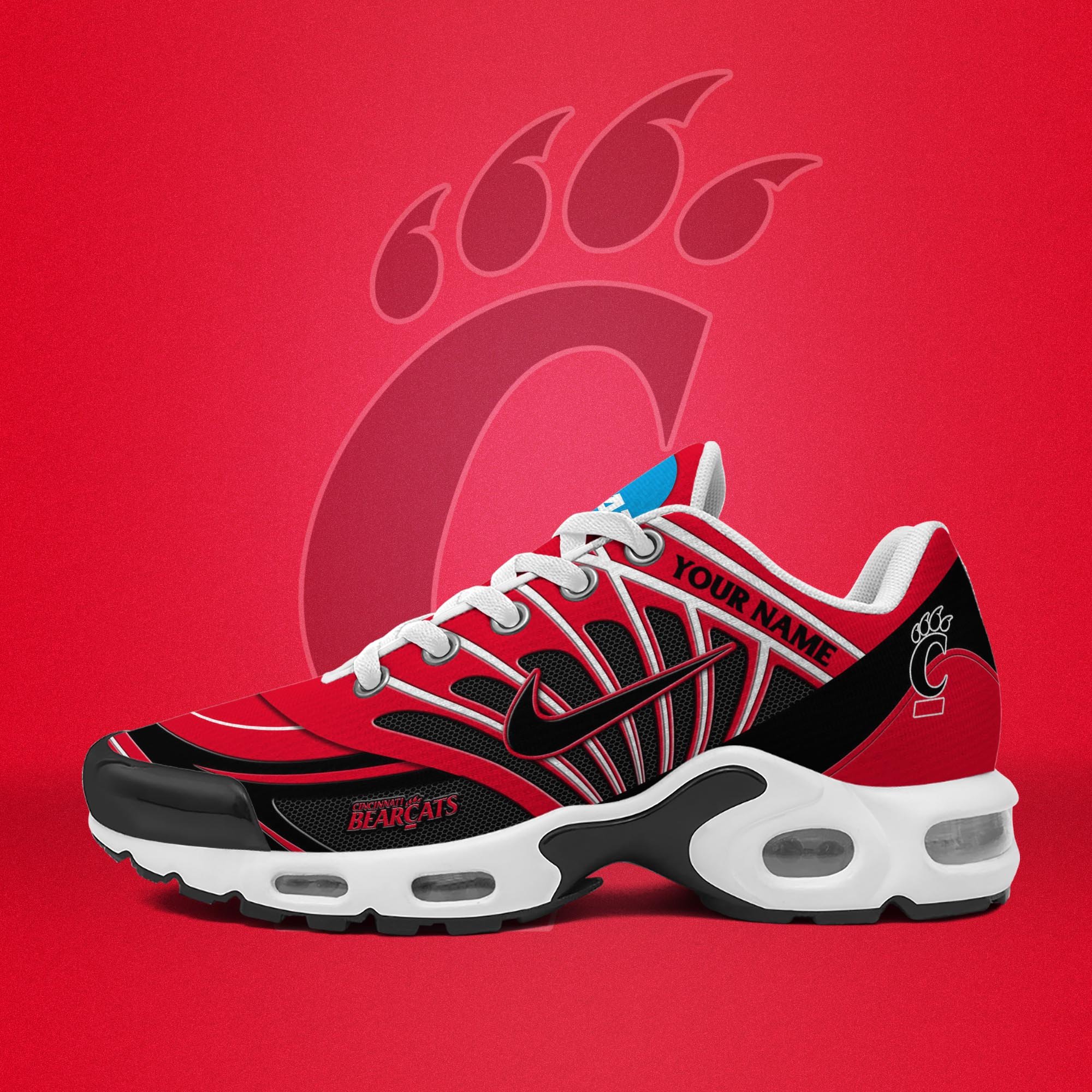 Cincinnati Bearcats TN Shoes 2026 Version Custom Name