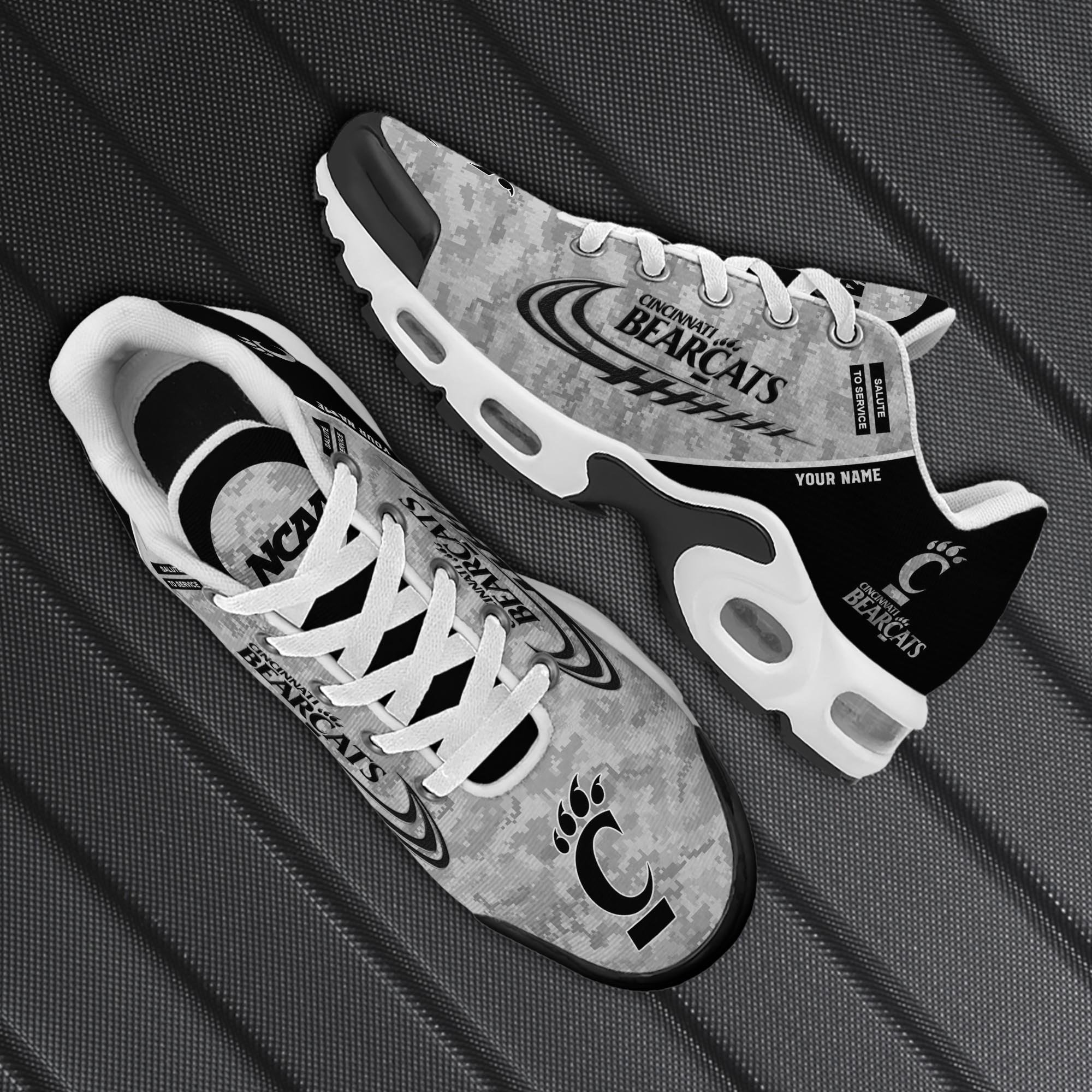 Cincinnati Bearcats TN Shoes 2026 Version Custom Name, Camouflage Shoes