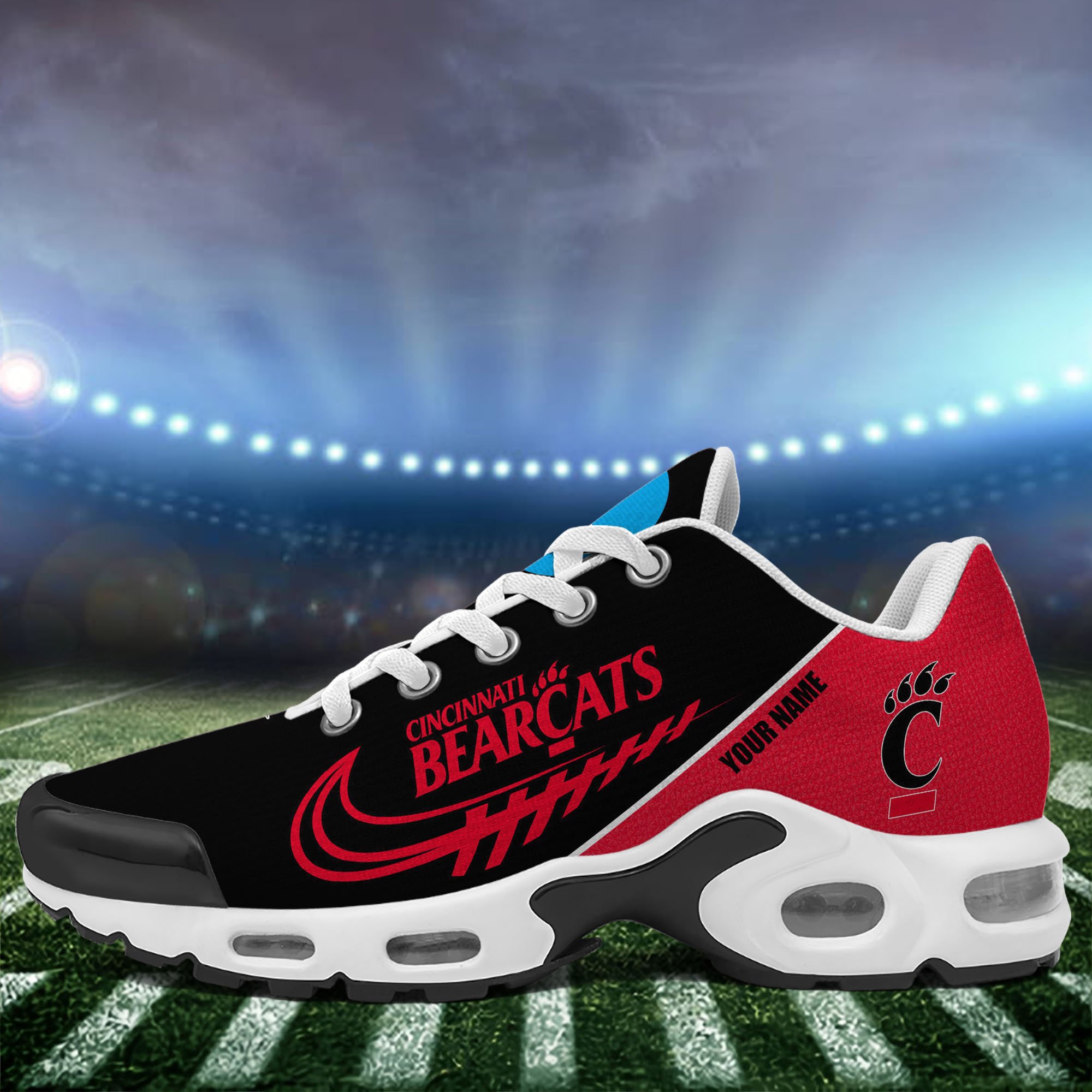 Cincinnati Bearcats TN Shoes Custom Your Name 514
