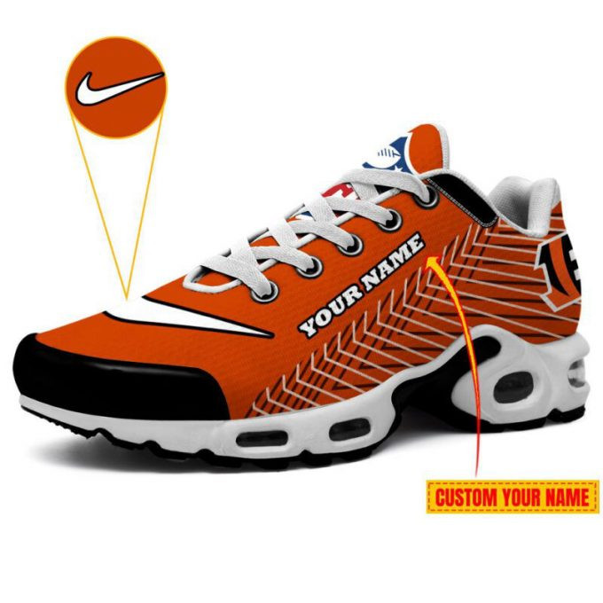 Cincinnati Bengals Custom Name Air Max Shoes Air Cushion Sneakers