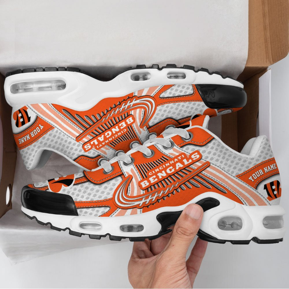 Cincinnati Bengals TN Shoes Custom Your Name, Sport Team Shoes