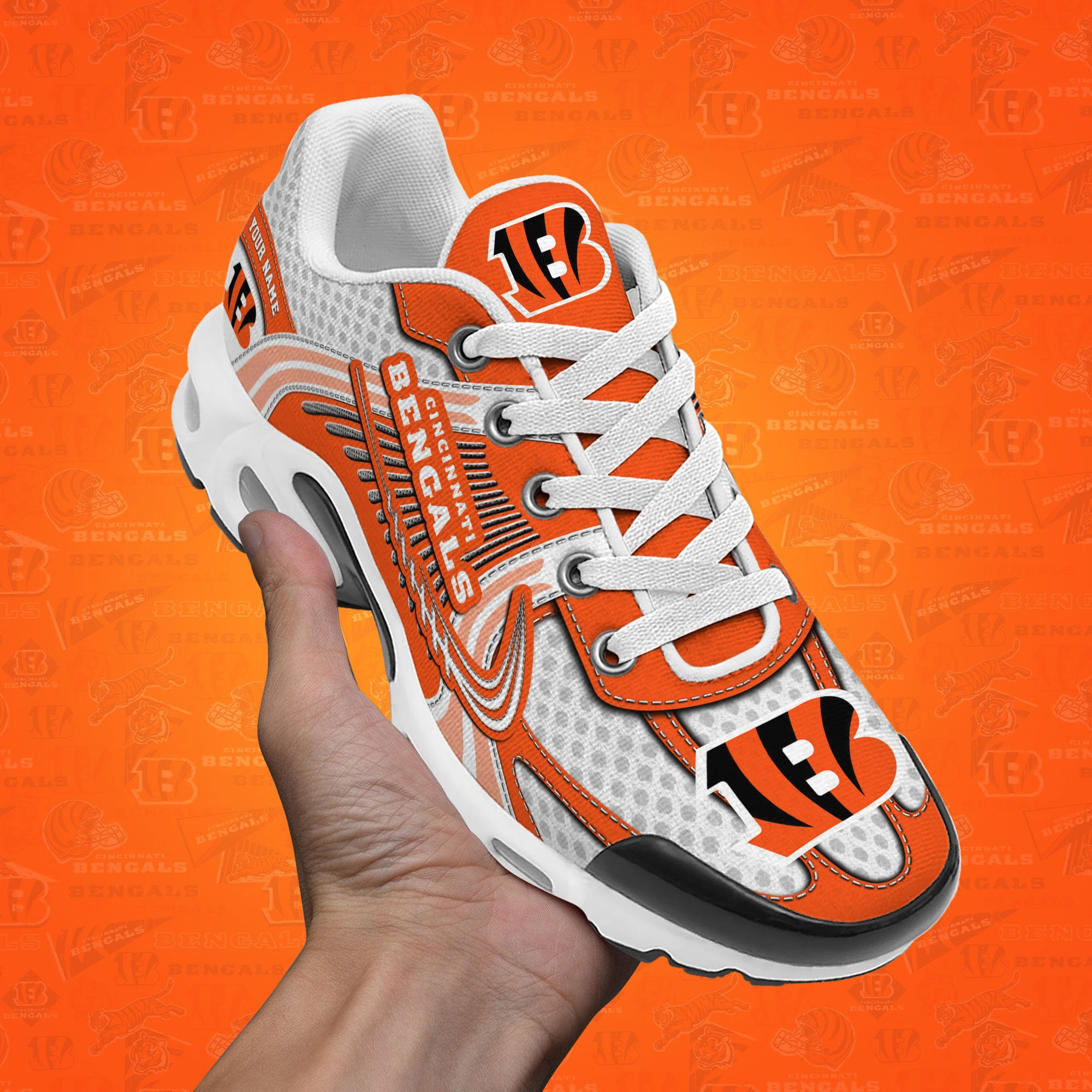 Cincinnati Bengals TN Shoes Custom Your Name, Sport Team Shoes
