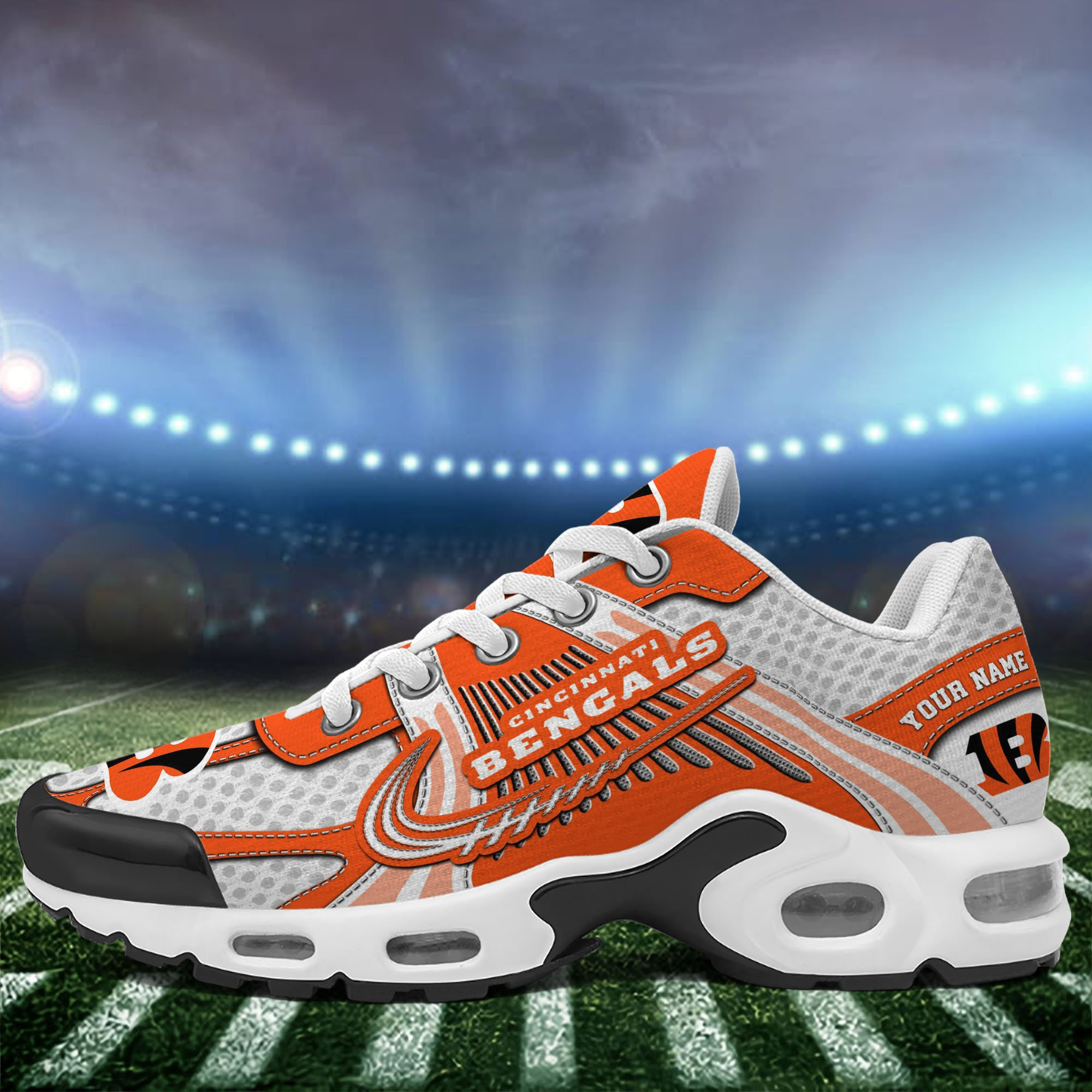 Cincinnati Bengals TN Shoes Custom Your Name, Sport Team Shoes