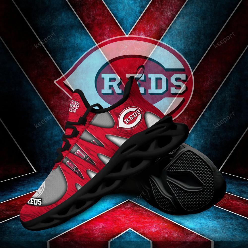 Cincinnati Reds Max Soul Shoes, Running Sneakers