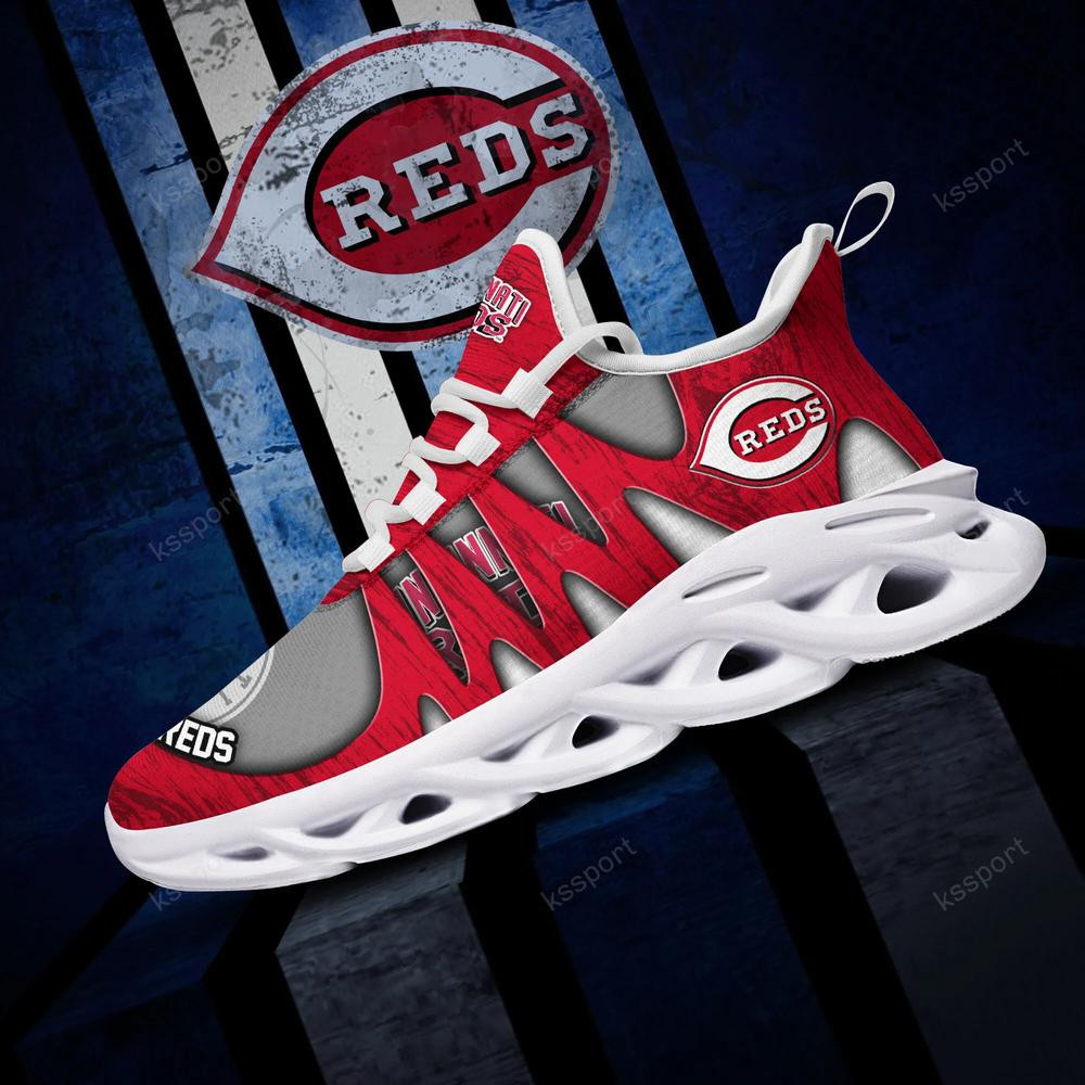 Cincinnati Reds Max Soul Shoes, Running Sneakers
