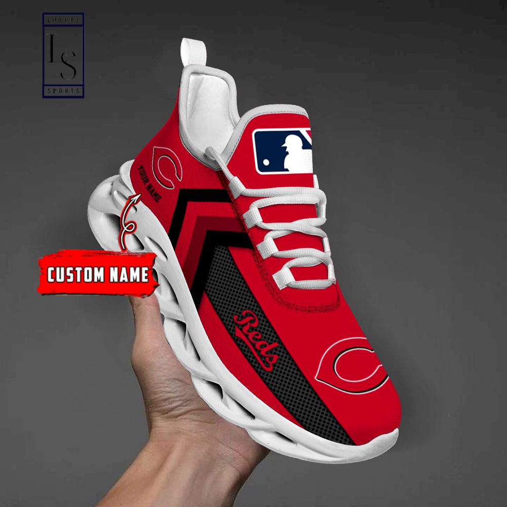 Cincinnati Reds Personalized Max Soul Shoes