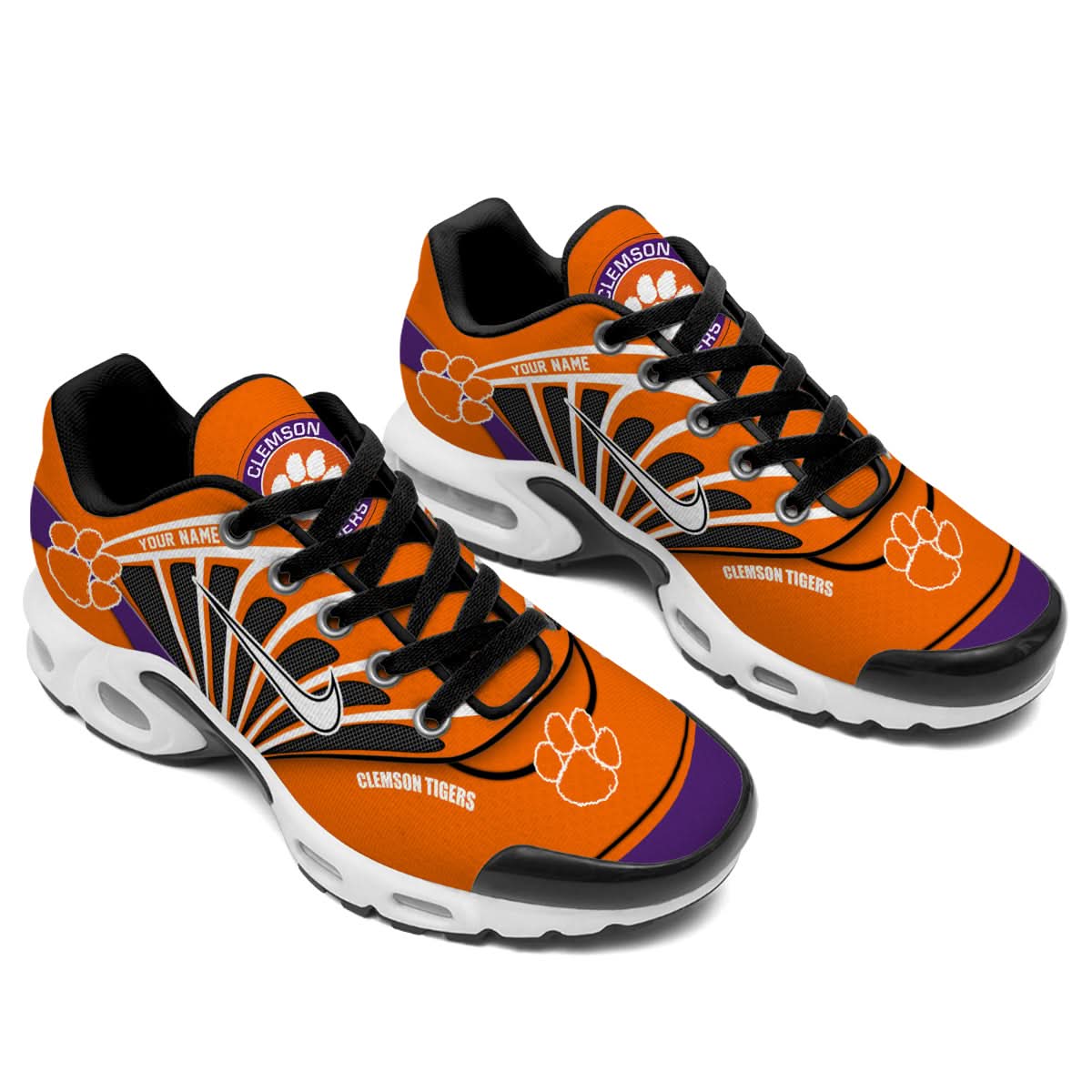 Clemson Tigers Air Max Plus Shoes
