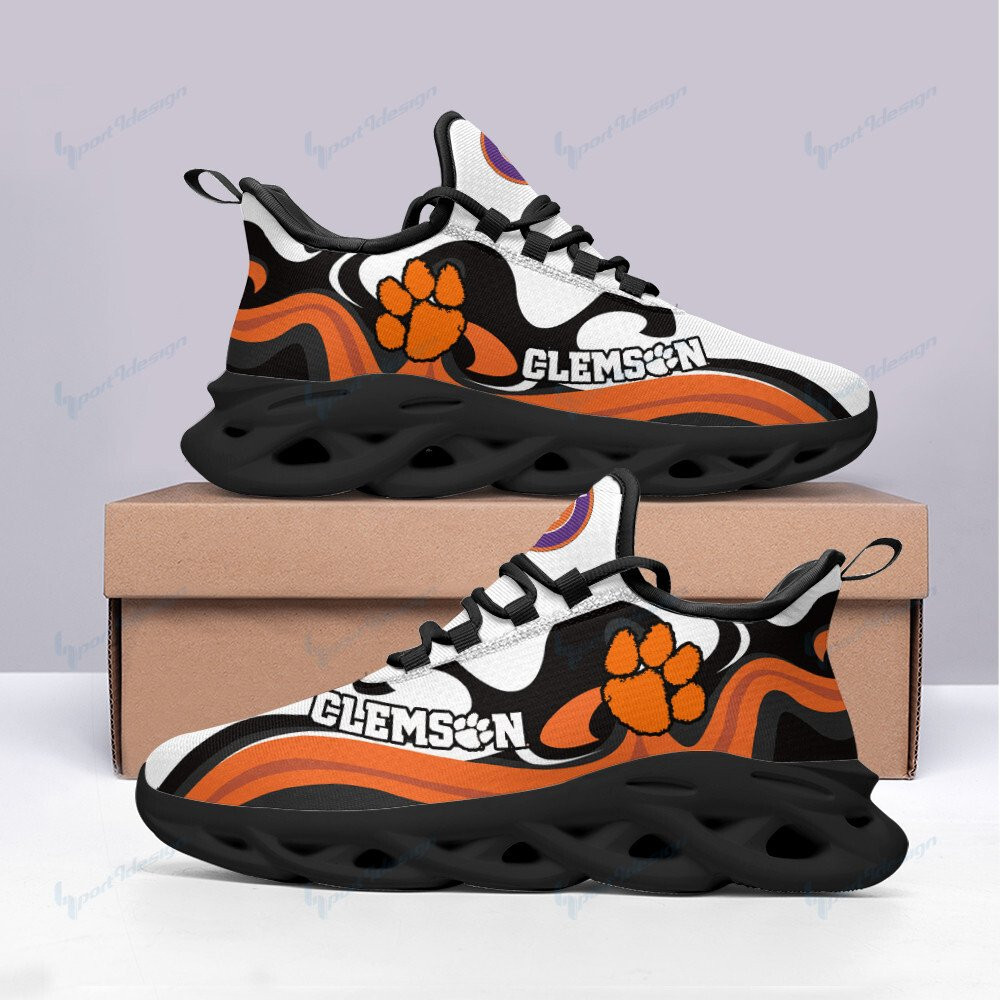 Clemson Tigers Max Soul YZ Running Sneakers 812