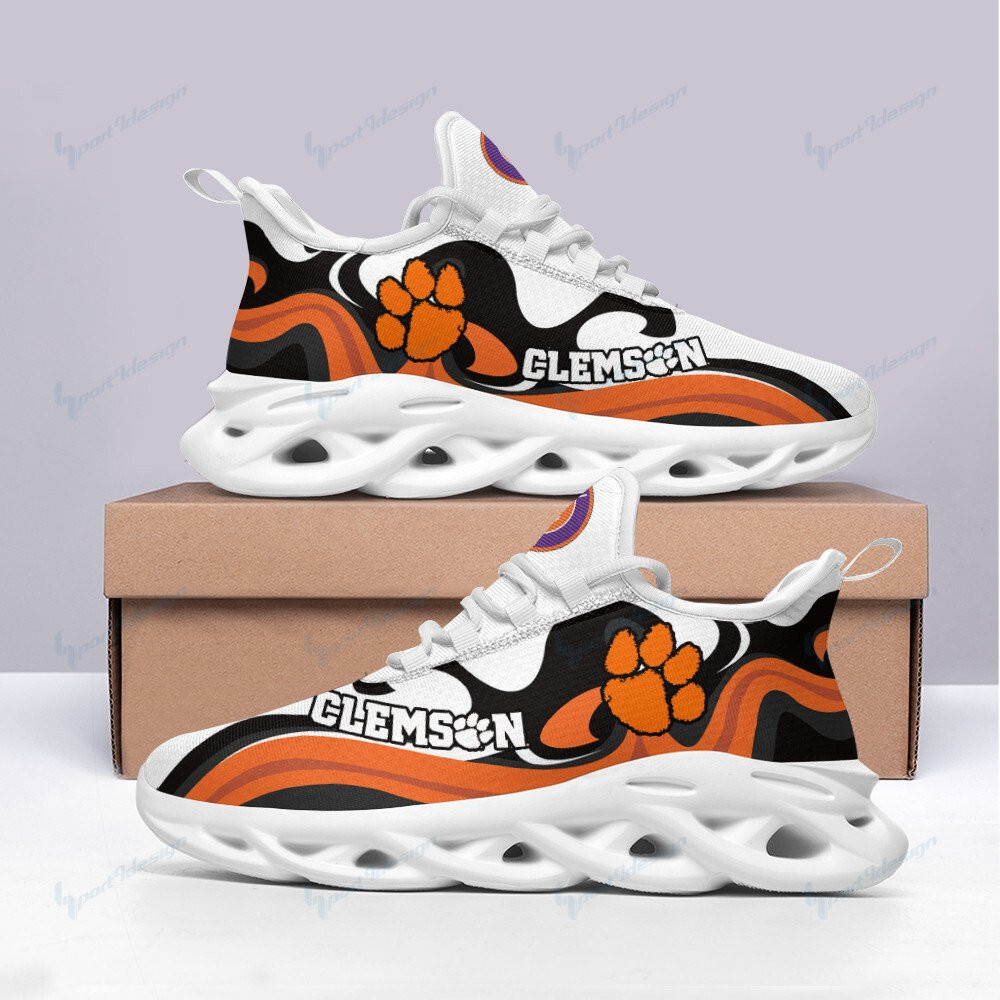 Clemson Tigers Max Soul YZ Running Sneakers 812