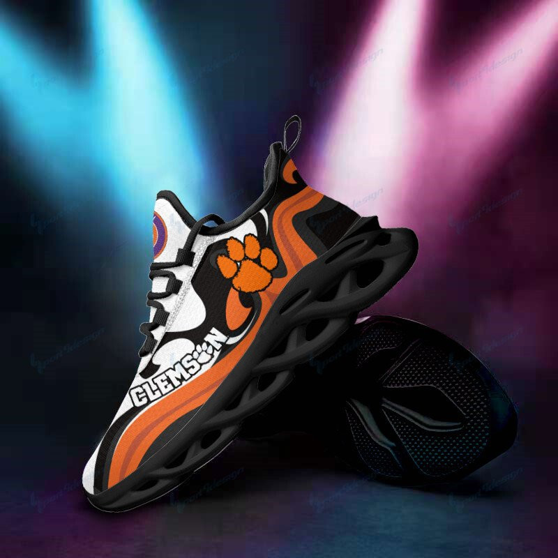 Clemson Tigers Max Soul YZ Running Sneakers 812