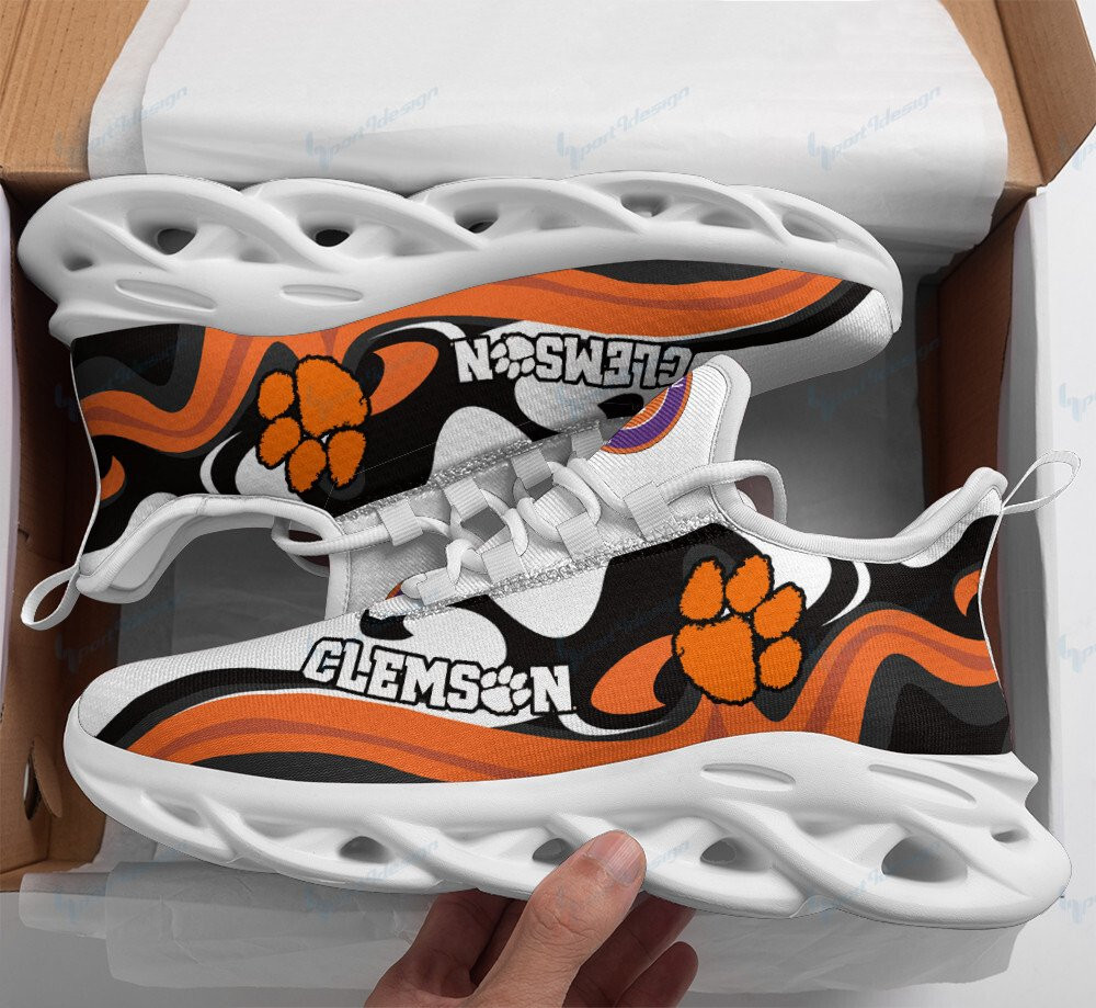 Clemson Tigers Max Soul YZ Running Sneakers 812