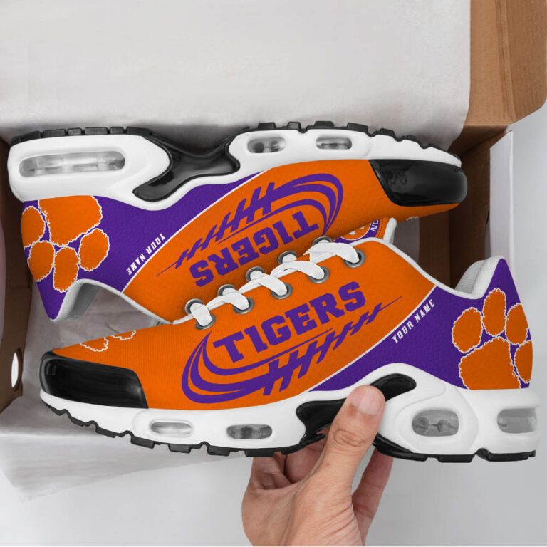 Clemson Tigers TN Air Max Plus Shoes Sneakers For Men And Women