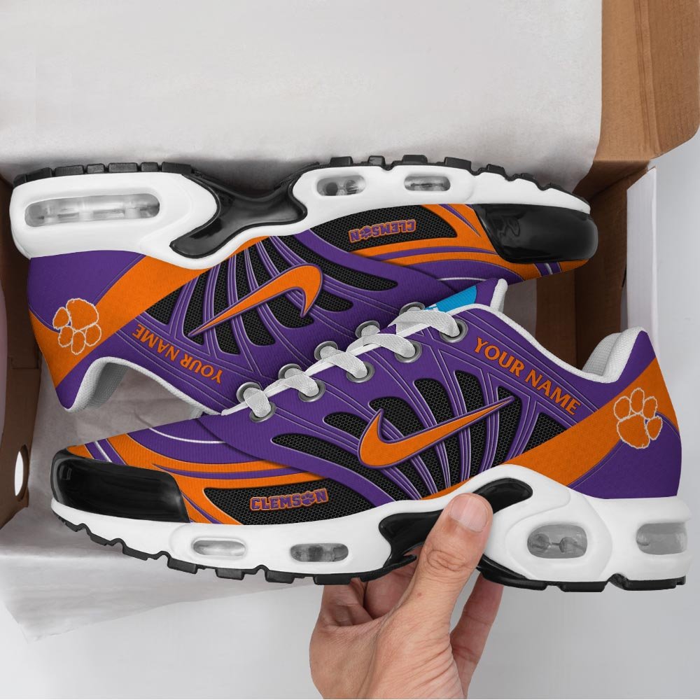 Clemson Tigers TN Shoes 2026 Version Custom Name
