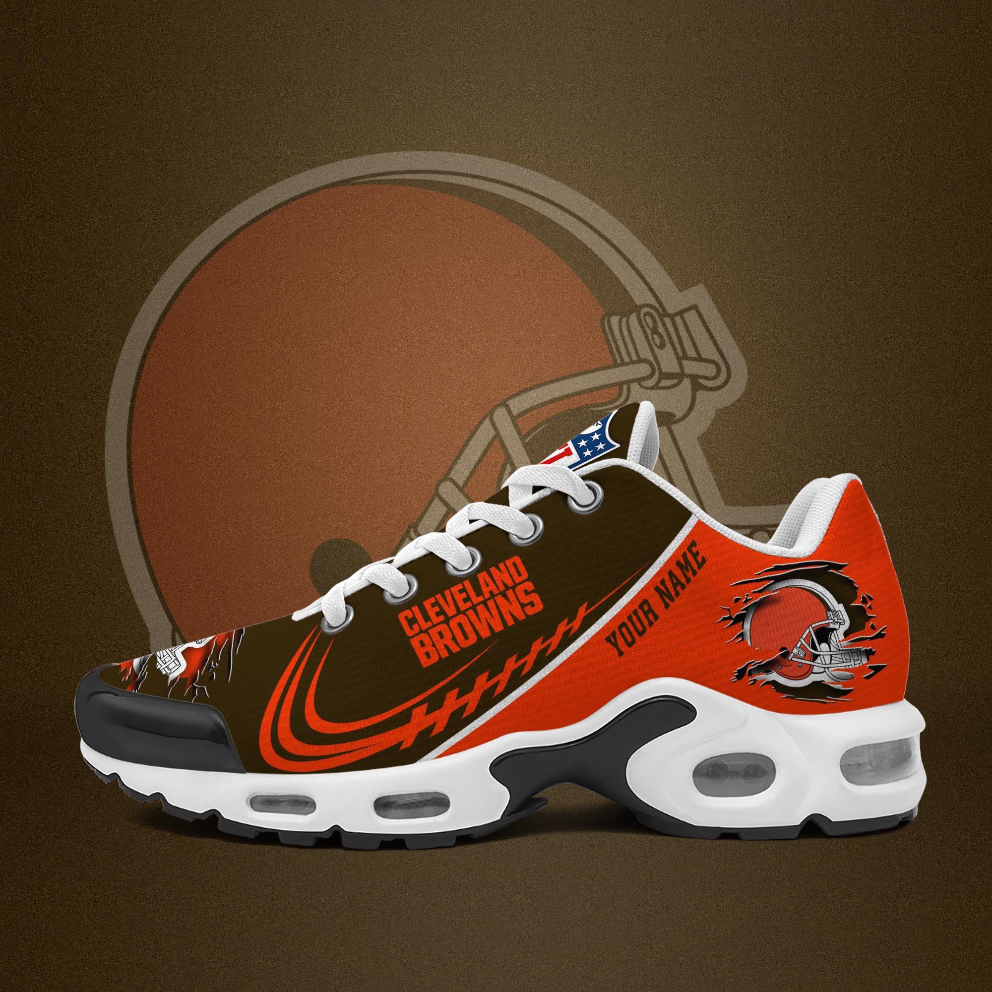 Cleveland Browns TN Shoes 2026 Version Custom Name