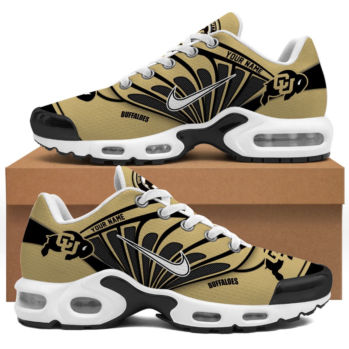 Colorado Buffaloes Air Max Plus Shoes - Limited