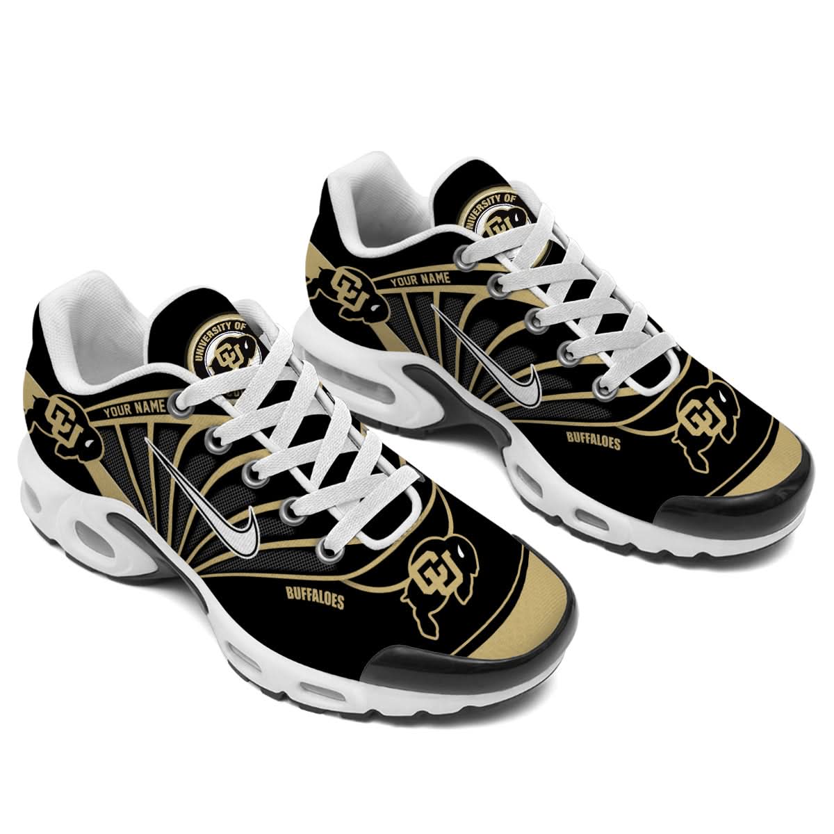 Colorado Buffaloes Air Max Plus Shoes - Limited