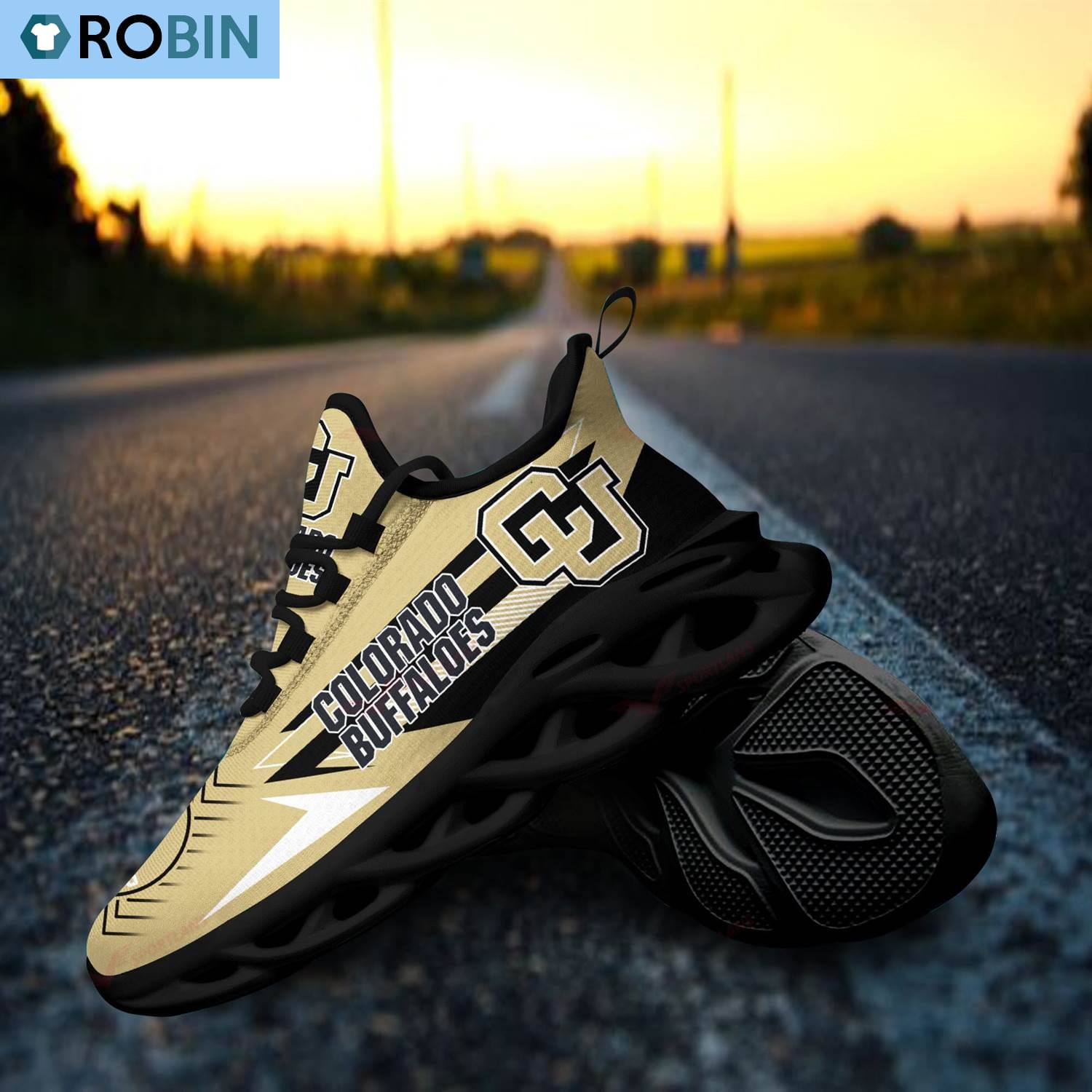 Colorado Buffaloes Sport Shoes Sneakers