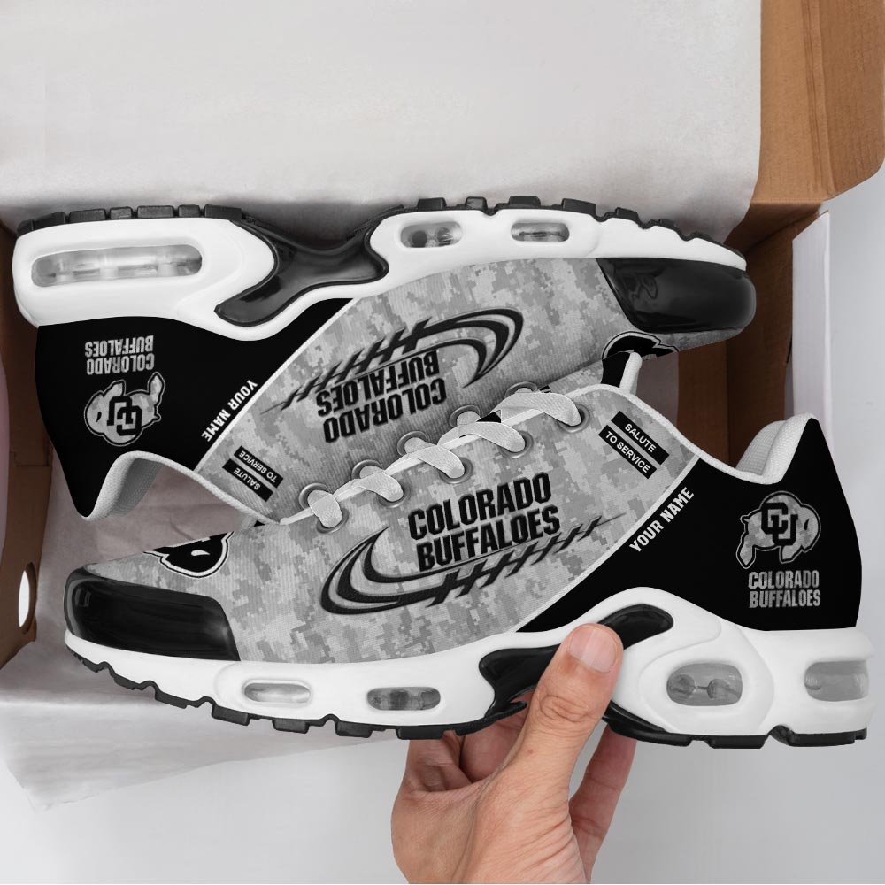 Colorado Buffaloes TN Shoes 2026 Version Custom Name, Camouflage Shoes