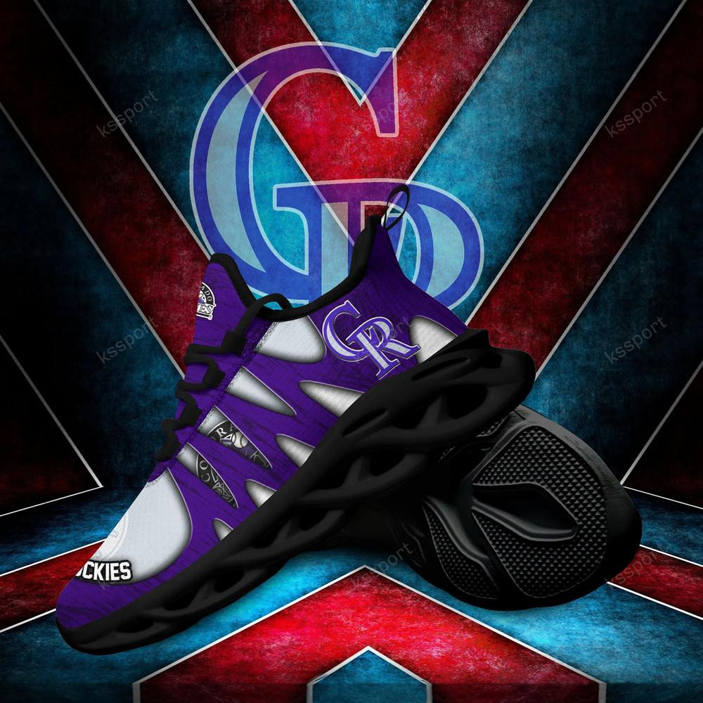 Colorado Rockies Max Soul Shoes, Running Sneakers
