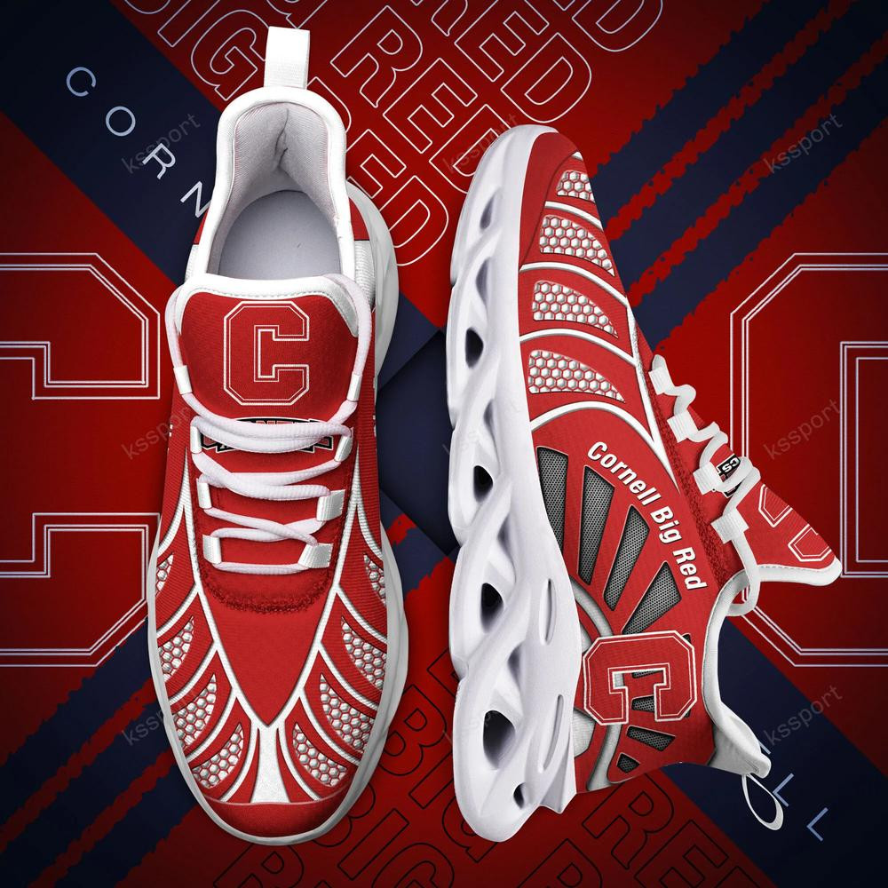 Cornell Big Red Max Soul Clunky, Black And White Running Shoes