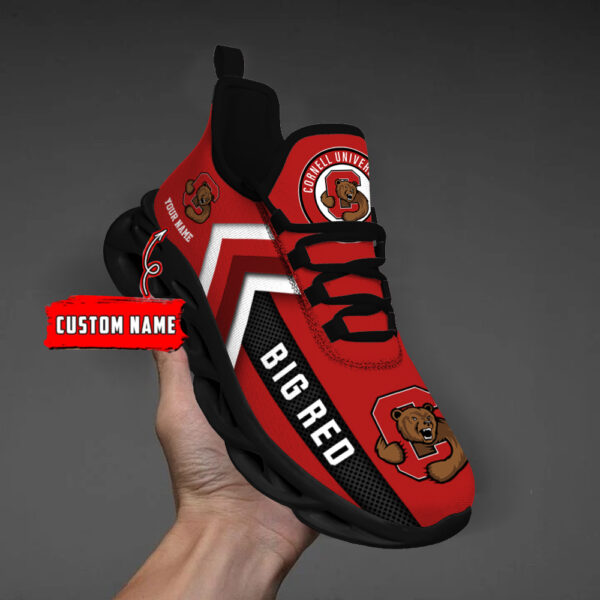 Cornell Big Red Personalized Custom Name Max Soul Shoes DS003