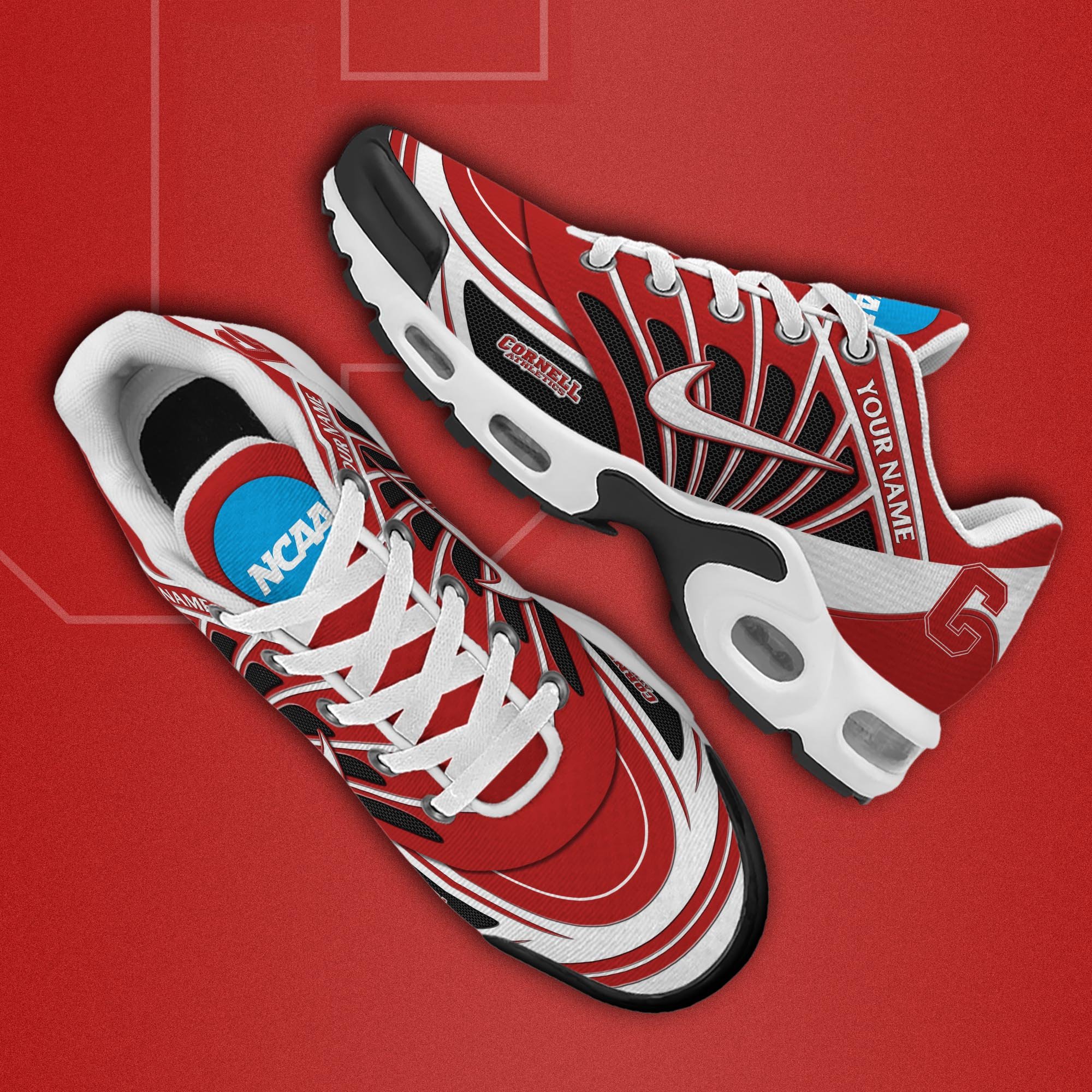 Cornell Big Red TN Shoes 2026 Version Custom Name