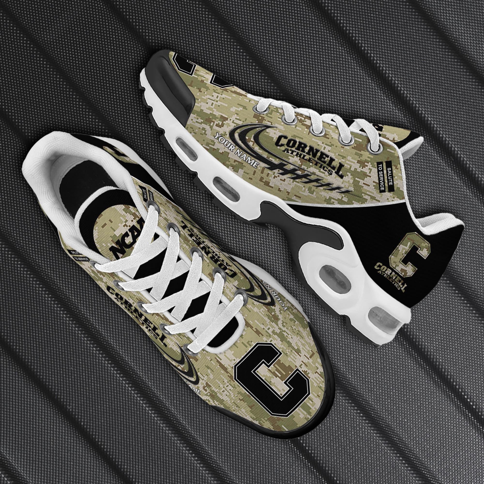 Cornell Big Red TN Shoes 2026 Version Custom Name, Camouflage Shoes, Gifts For Football Lovers