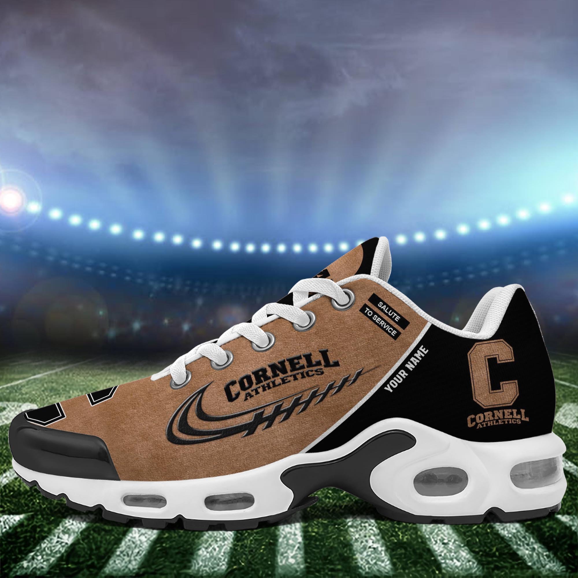 Cornell Big Red TN Shoes 2026 Version Custom Name, Shoes For Football Fans, Fan Gifts PH637