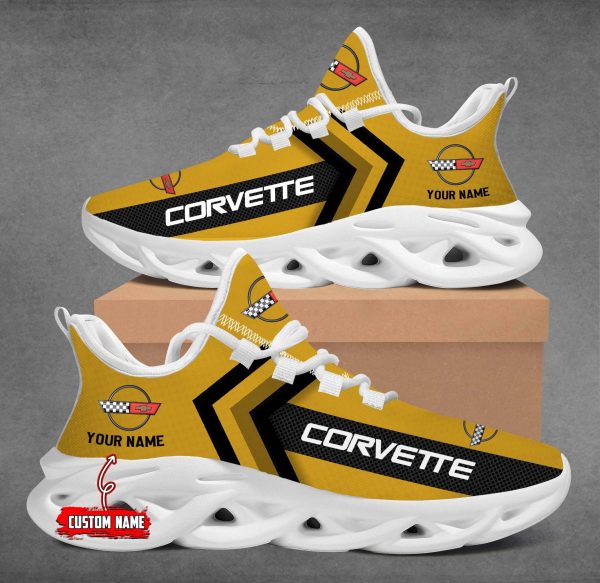 Corvette C4 Custom Name Max Soul Sneakers VS3