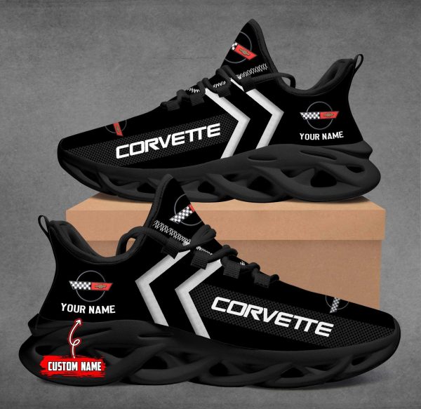 Corvette C4 Custom Name Max Soul Sneakers VS3
