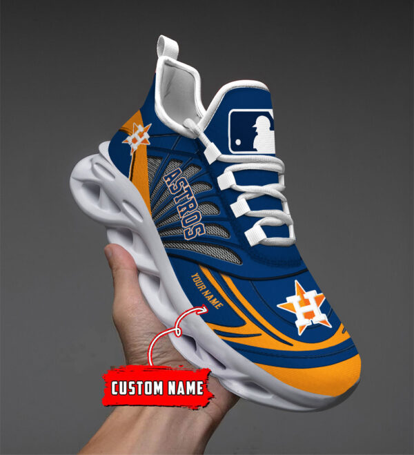 Custom Name Houston Astros PERSONALIZED MAX SOUL SHOES DS005