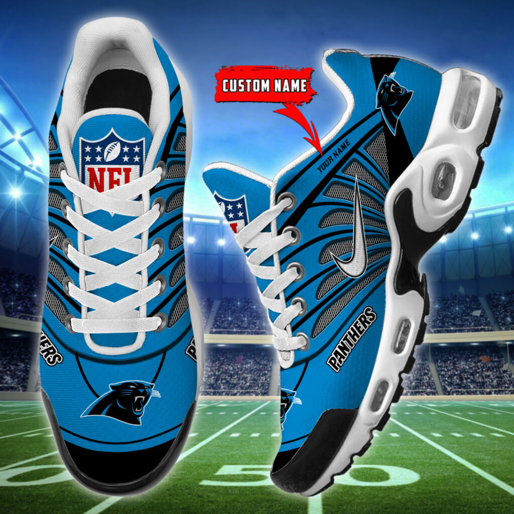 Customize Your Name with Carolina Panthers Ver 39 Sport Shoes