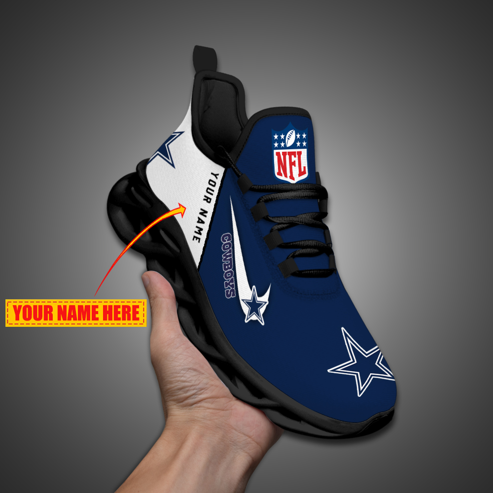 Dallas Cowboy Personalized Shoes 01