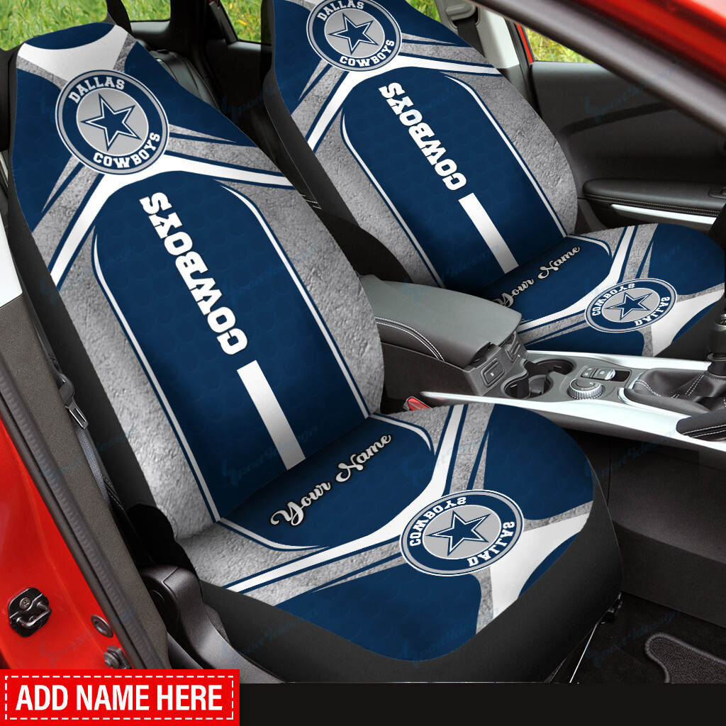 Dallas Cowboys Personalized Car Seat Covers BG249
