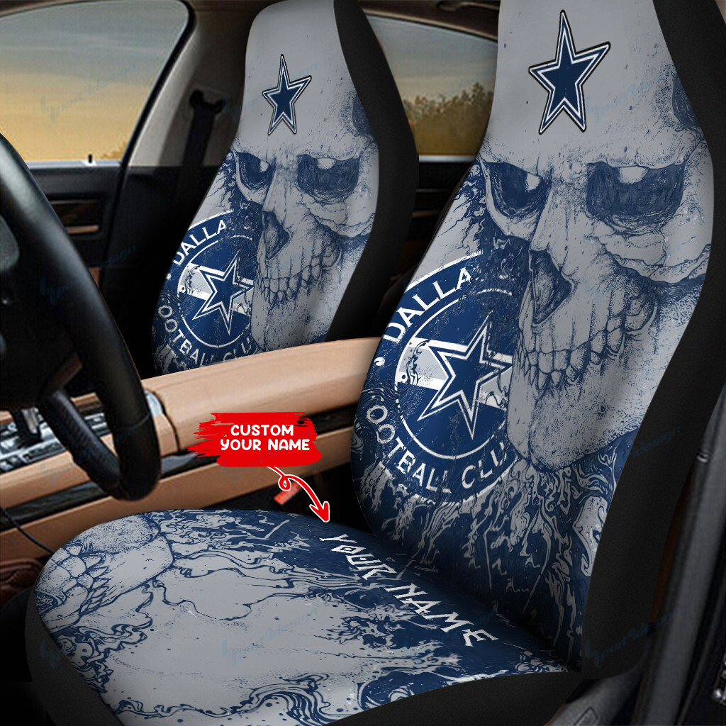 Dallas Cowboys Personalized Car Seat Covers BG328