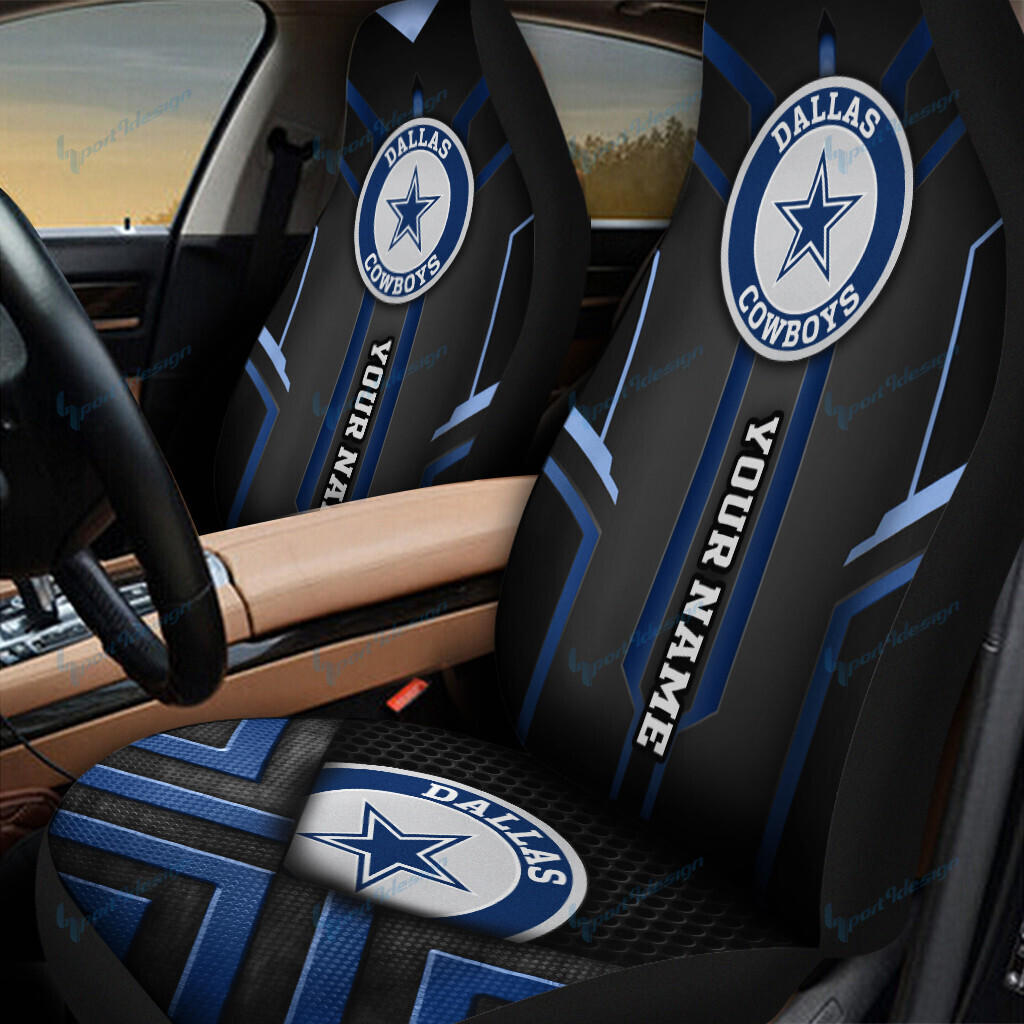 Dallas Cowboys Personalized Car Seat Covers BG88