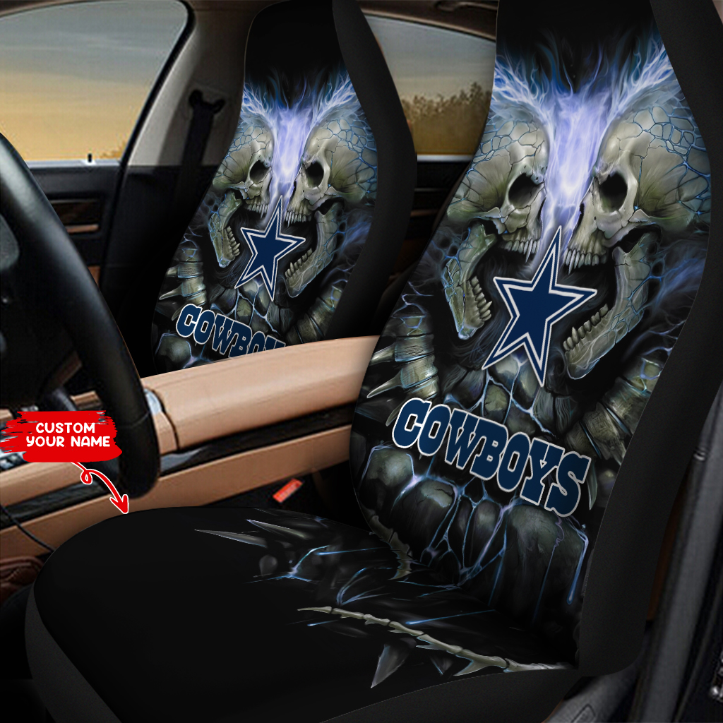 Dallas Cowboys Personalized Car Seat Covers BGCSC704